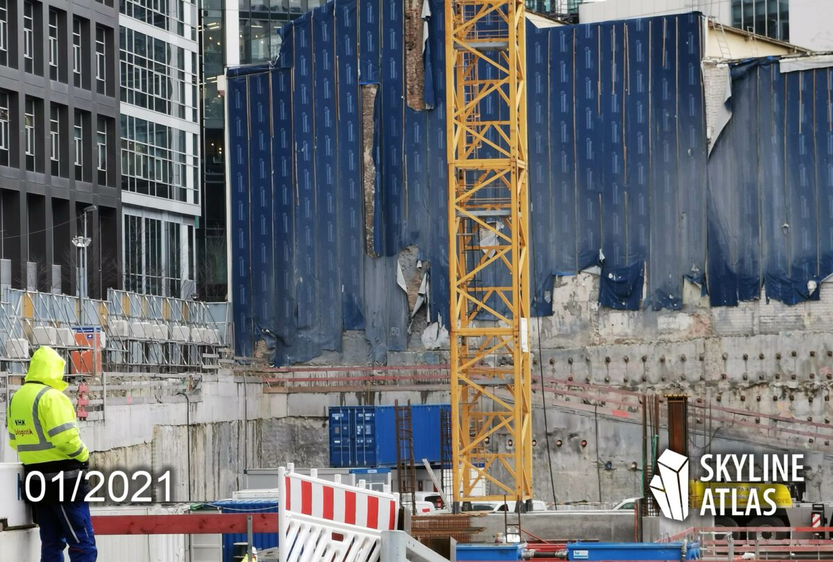 FOUR Frankfurt - im Bau - Alle Fakten zur Mega-Baustelle
