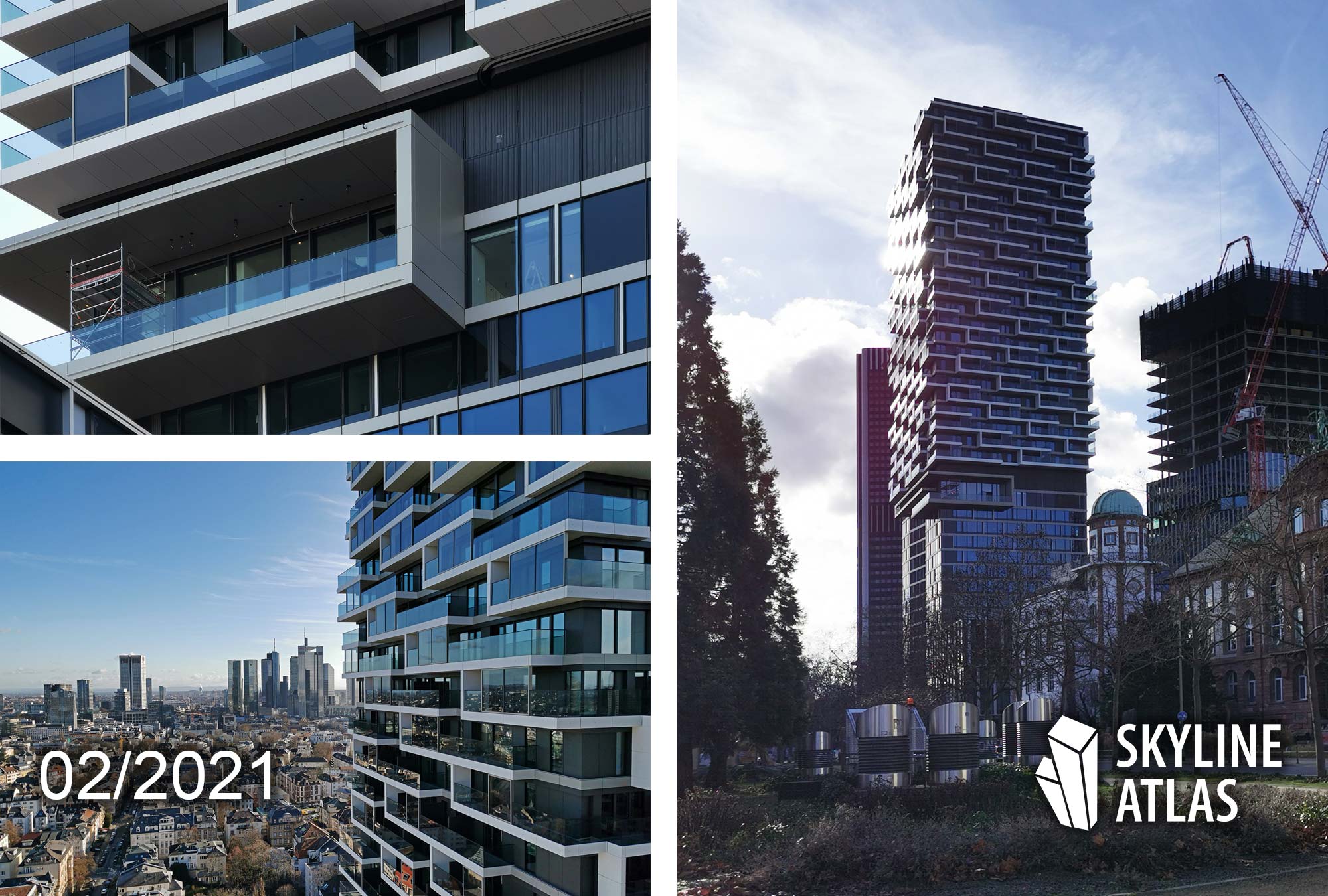 ONE FORTY WEST FFM - Entworfen von cyrus moser architekten - Hochhaus Bastelle 140 West Februar 2021