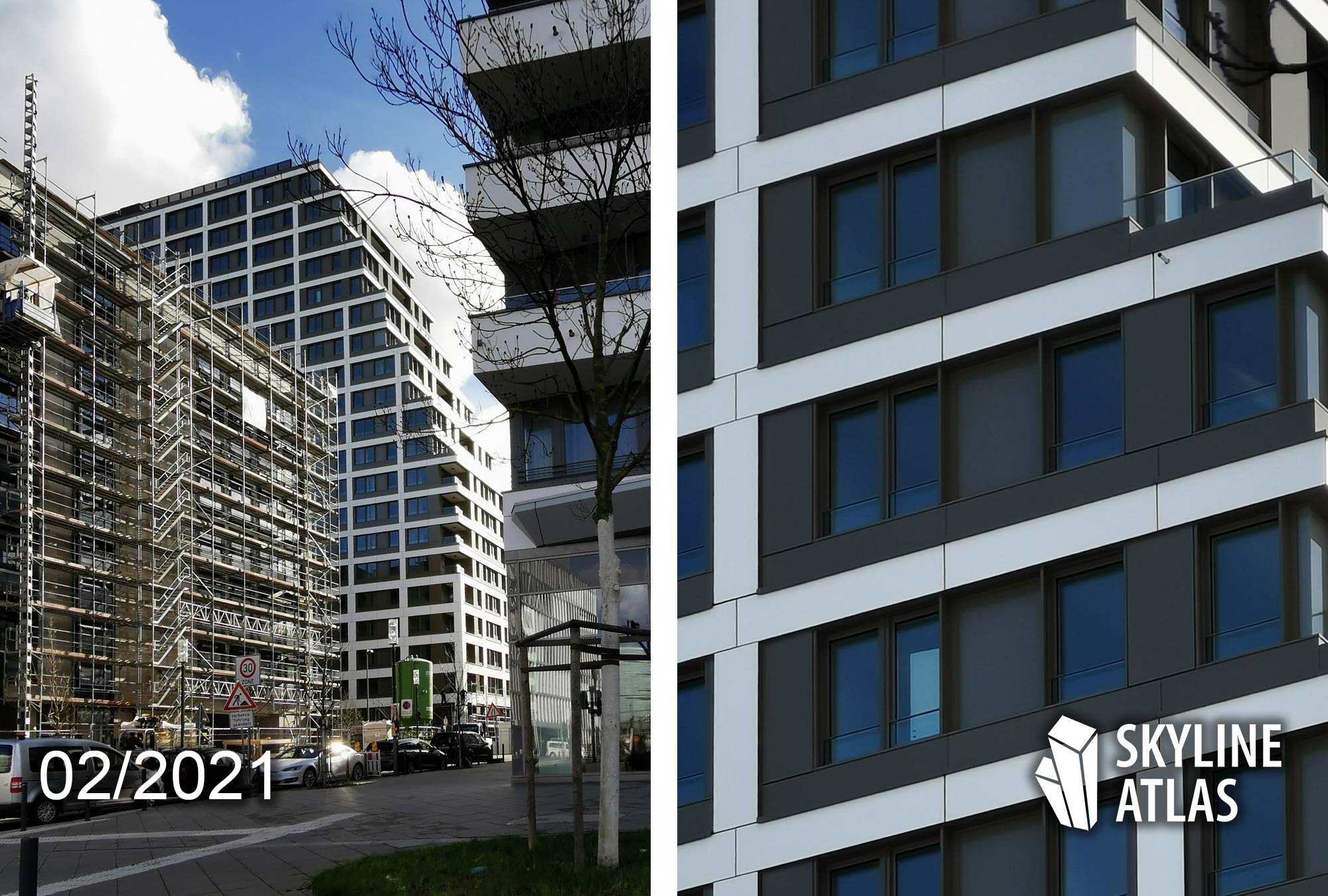 SOLD HOME Frankfurt - Eigentumswohnung Europaviertel kaufen - Baustelle Bauwerk - Februar 2021
