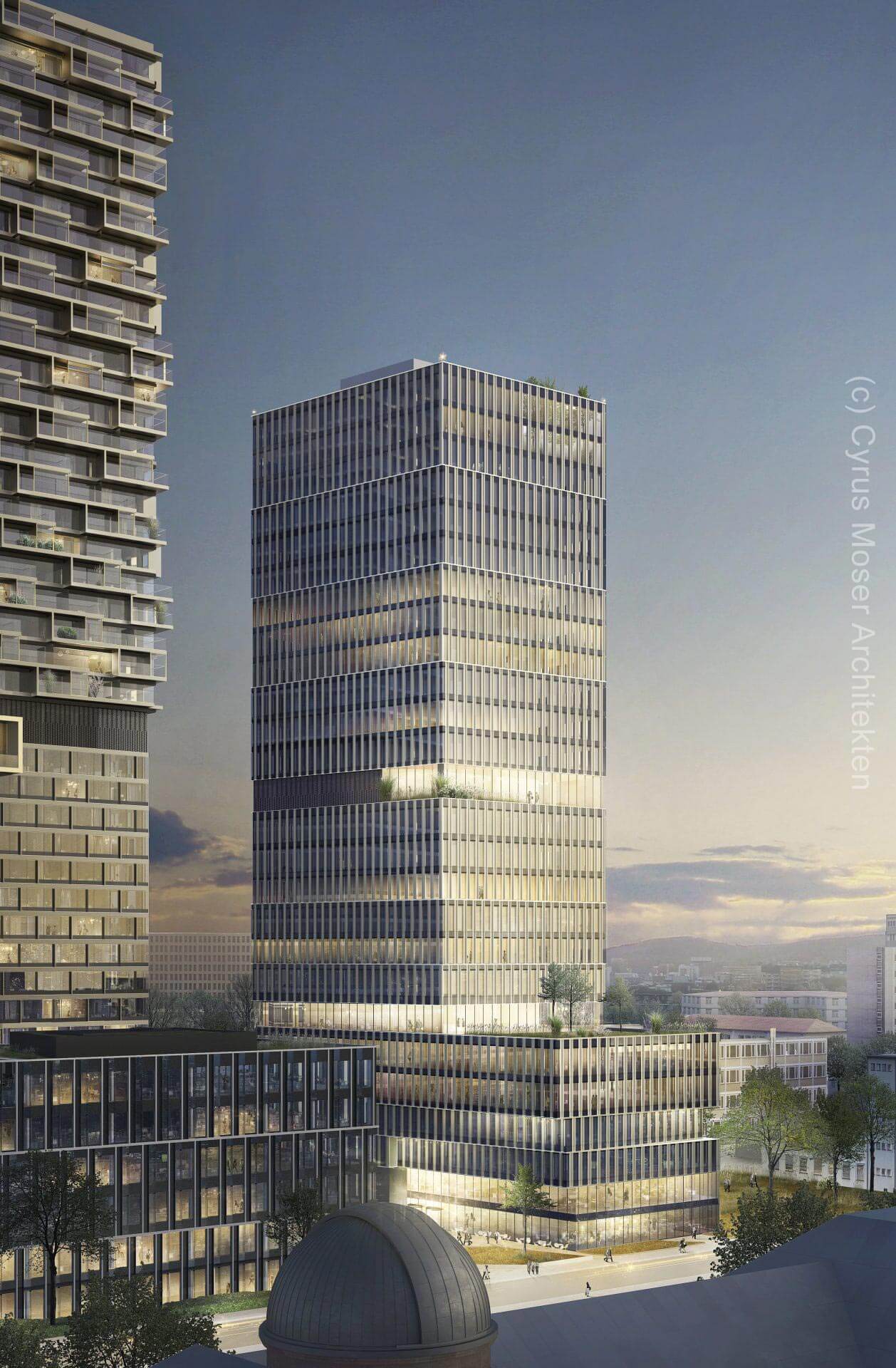 99 West Frankfurt - Visualisierung