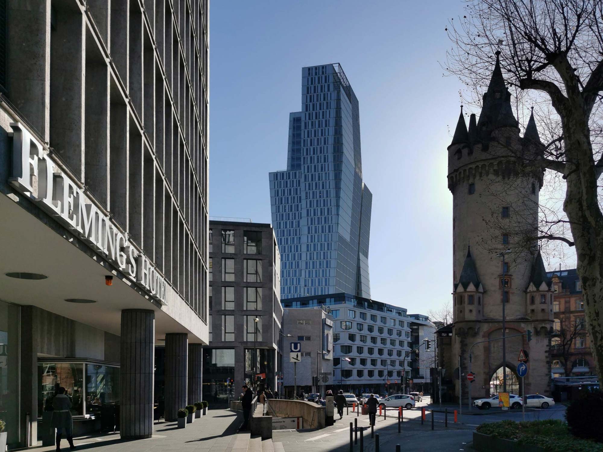 Palaisquartier Frankfurt - Nexttower Hochhaus an der Hauptwache - Palais-Quartier in Frankfurt am Main