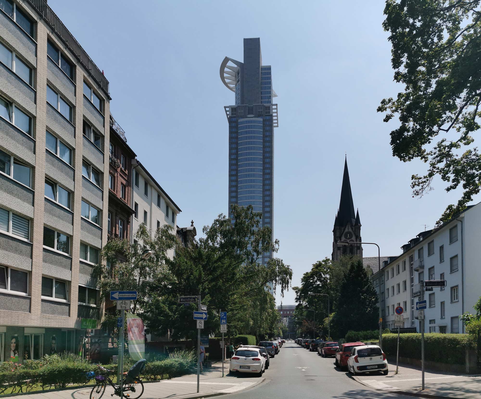 Westend 1 Hochhaus Westendstraße 1 in Frankfurt DZ Bank AG