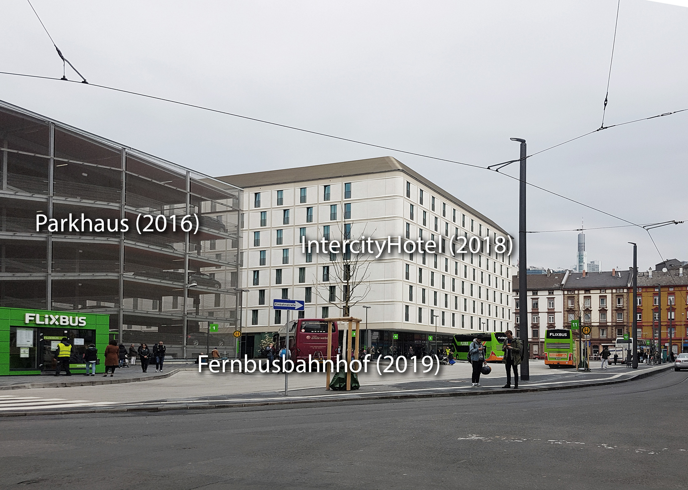 Parkhaus Am Hauptbahnhof Frankfurt Am Main www.skylineatlas.de
