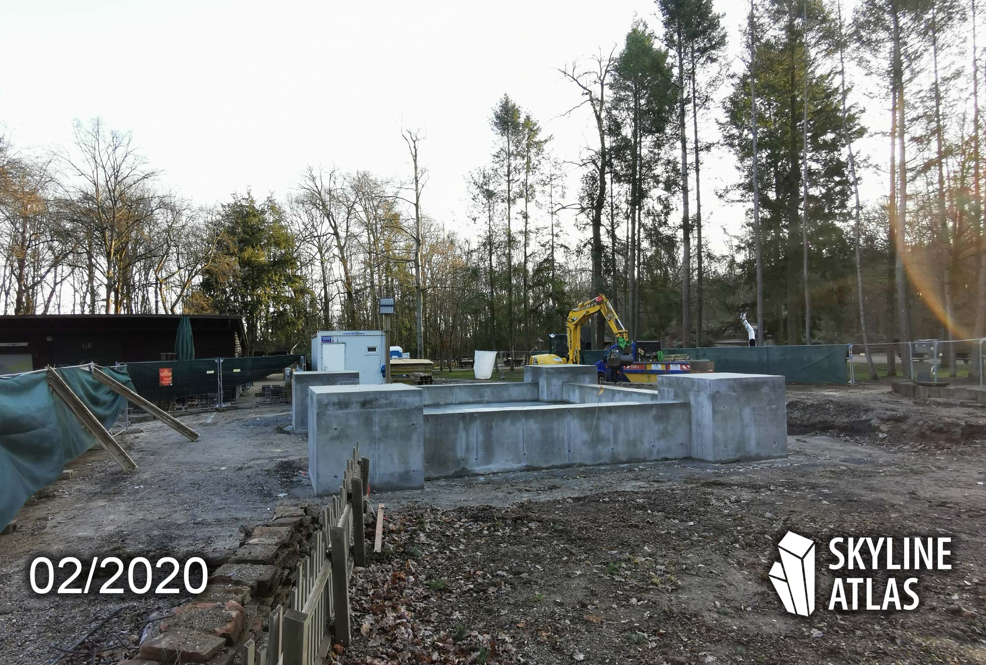 Goetheturm Neubau Frankfurt Februar 2020