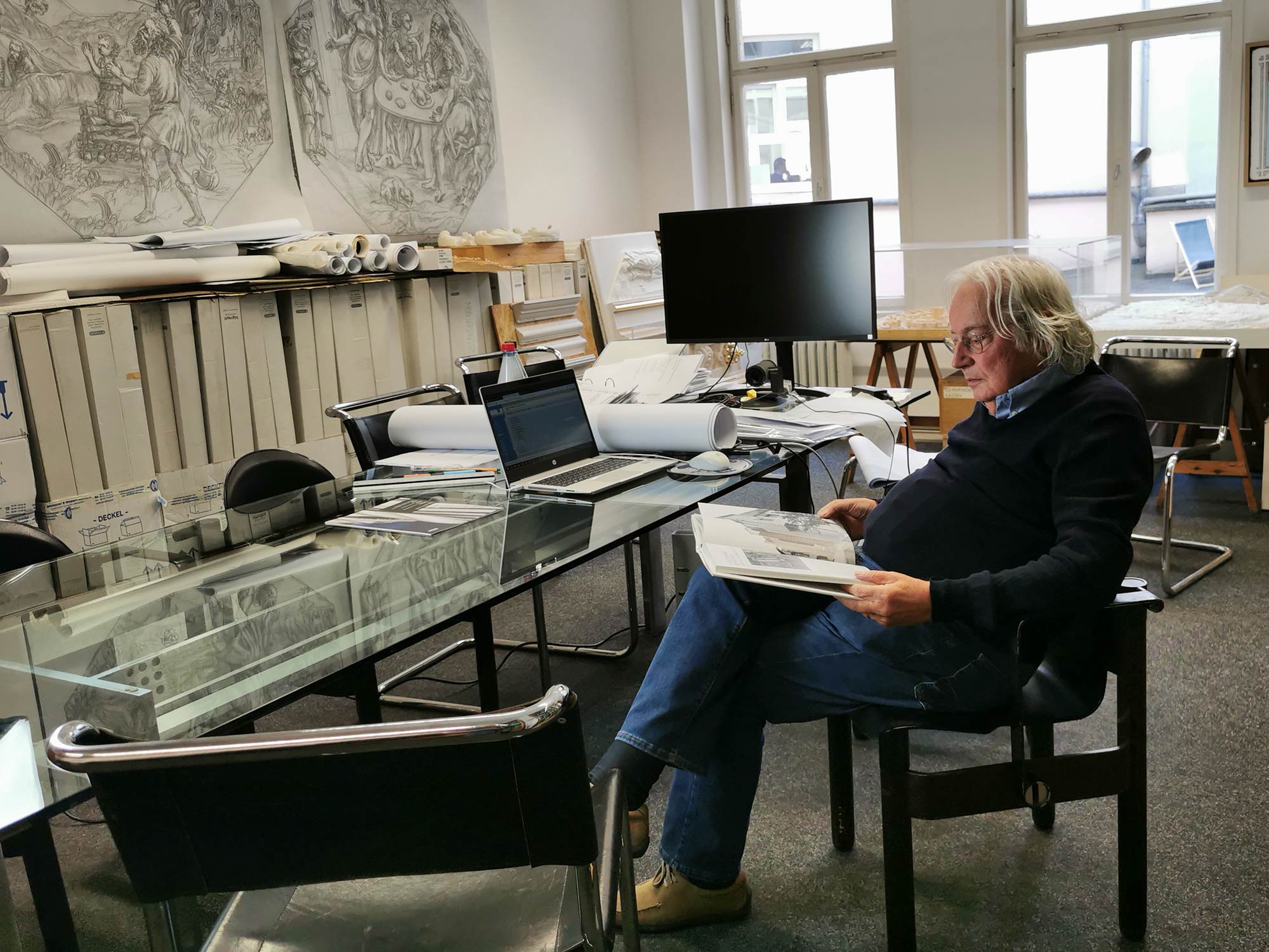 Professor Jochem Jourdan im Interview über Architektur in Frankfurt