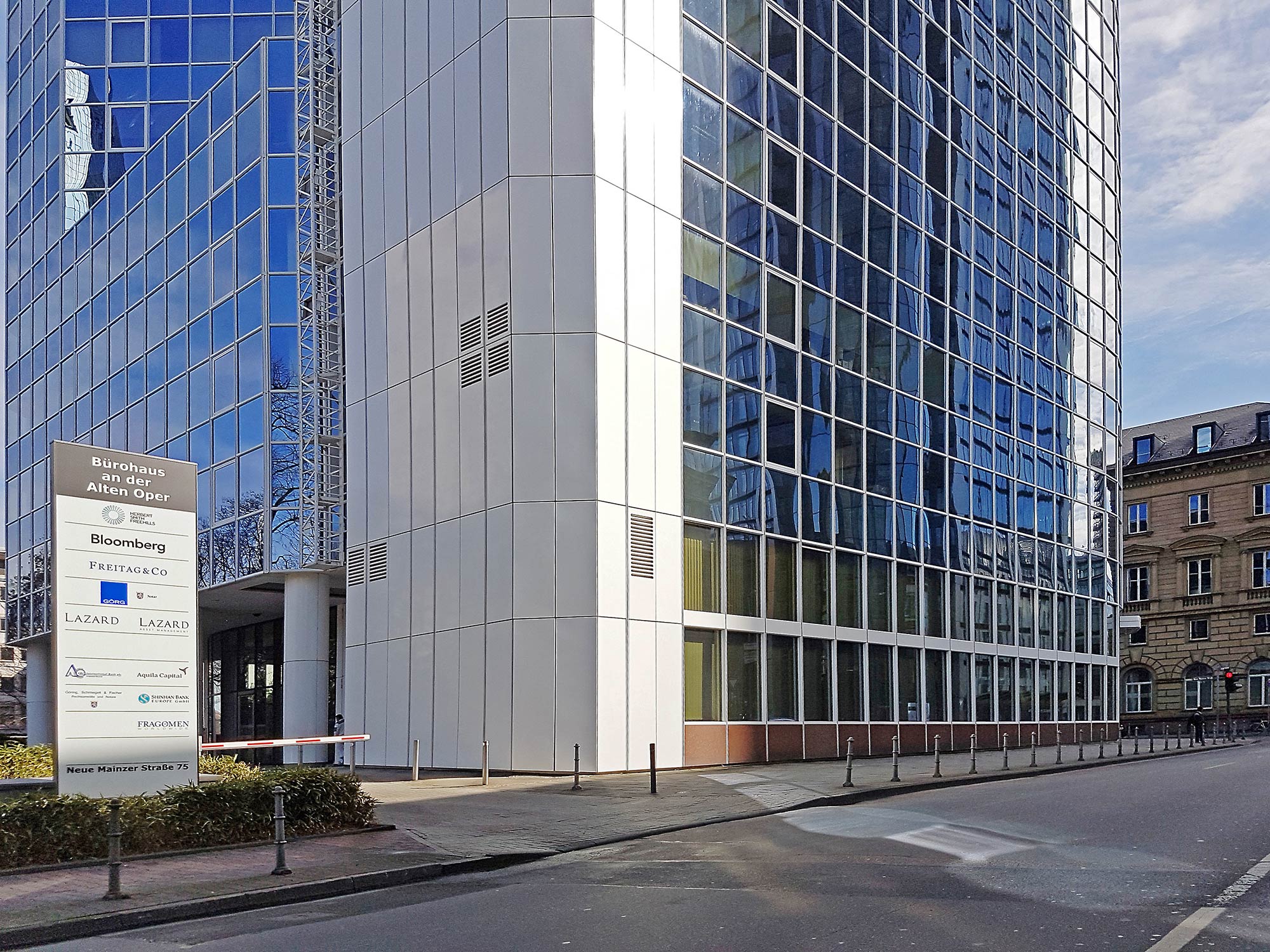 Bürohaus an der Alten Oper Mieter