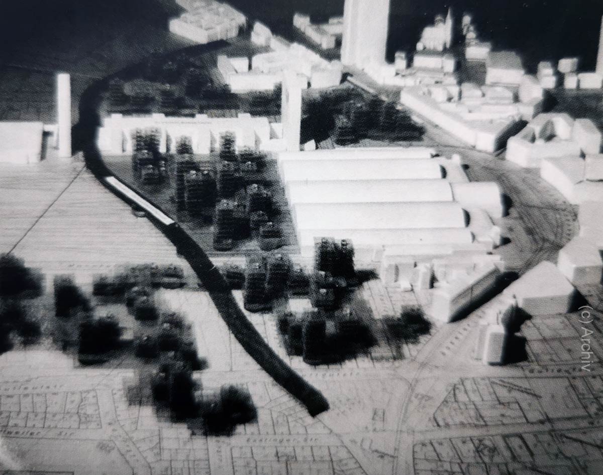 Bredero Überbauung HBF Frankfurt a.M. 1970