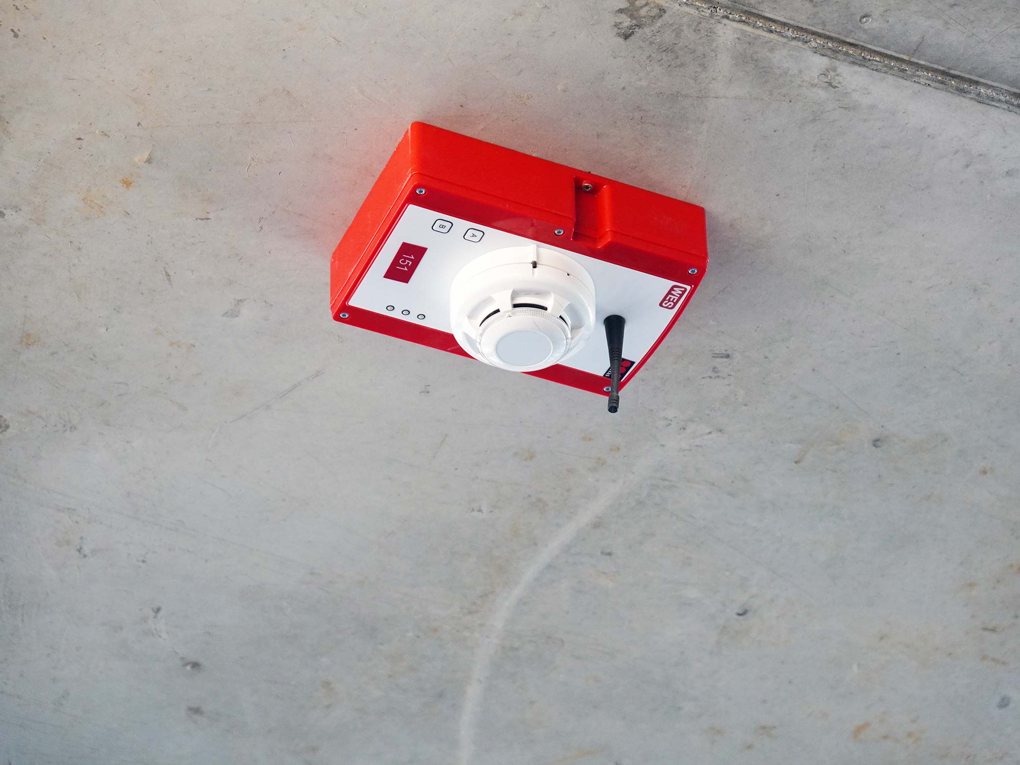 wes-securitas-mobile-brandmeldeanlage-funk-hochhaus-baustelle Mobile Brandmeldeanlage - Sicherheit im Hochhausbau - WES - Securitas