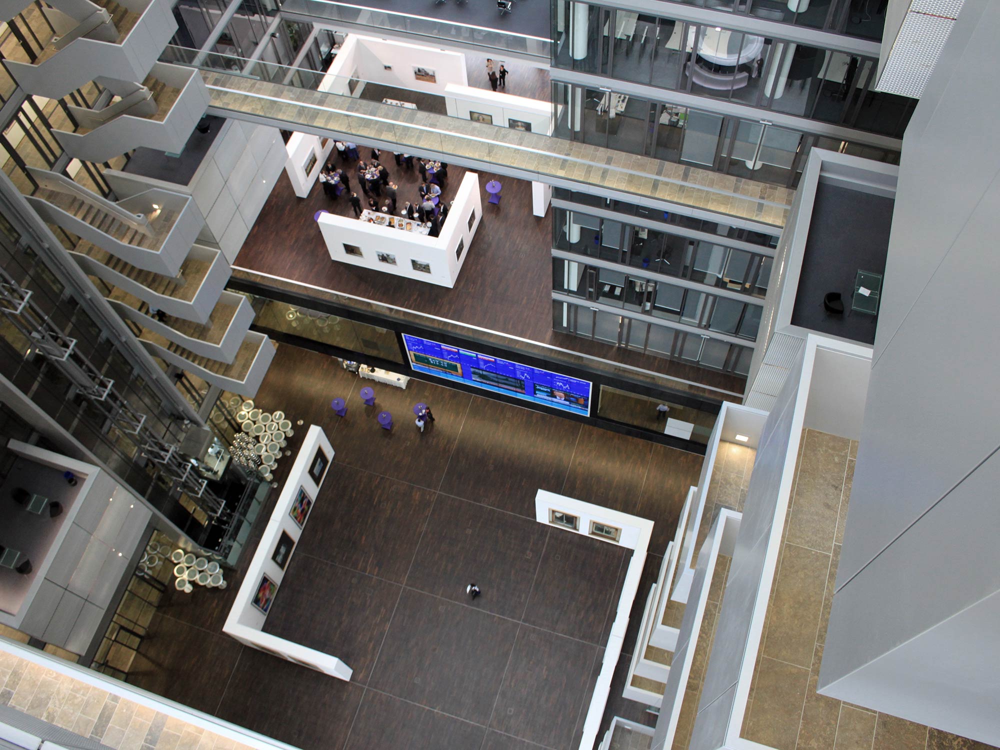 The Cube von Groß & Partner und Lang & Cie - Architektur von KSP Engel und Zimmermann - Gruppe Deutsche Börse Hauptquartier