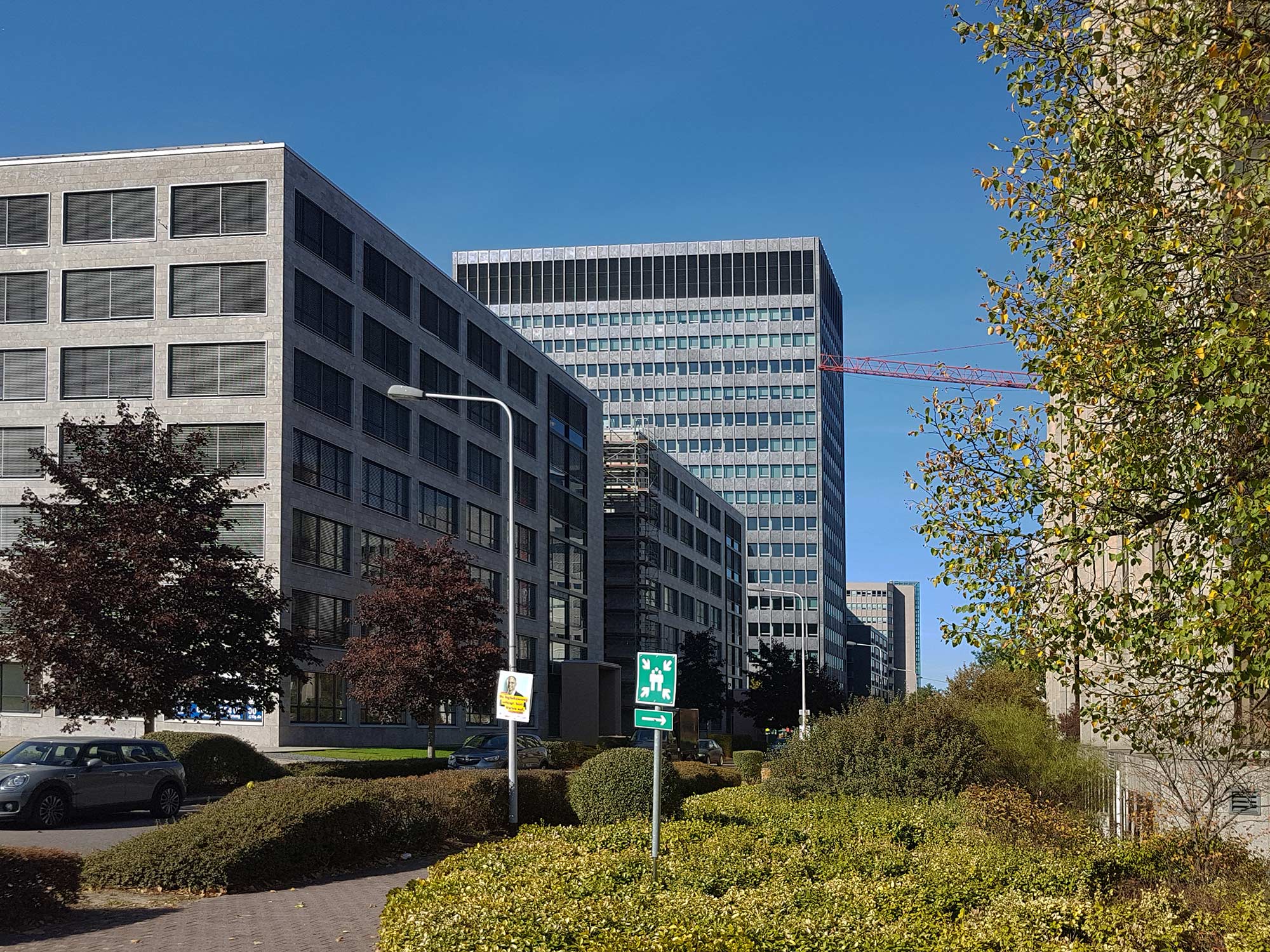 Campustower FFM - Campus Tower Frankfurt am Main im Lyoner Viertel - Colt Hochhaus