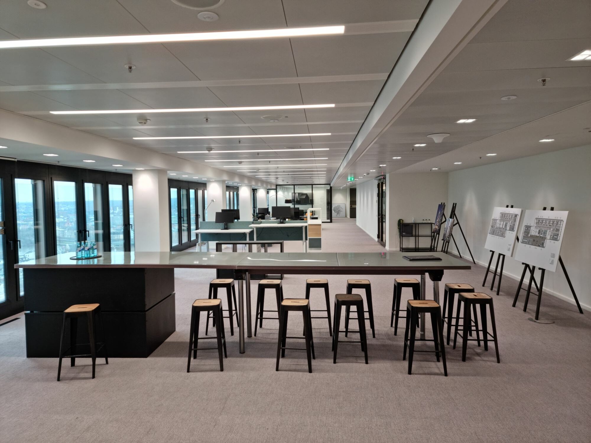 Global Tower Show Room - Global Tower, Frankfurt - Dezember 2021