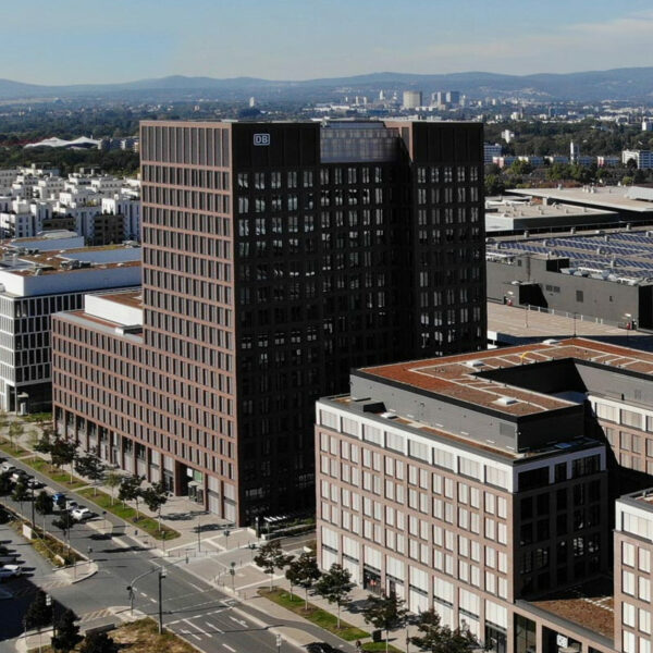 Fundamente der Hochhäuser in Frankfurt - Gründungsarten Hochhaus