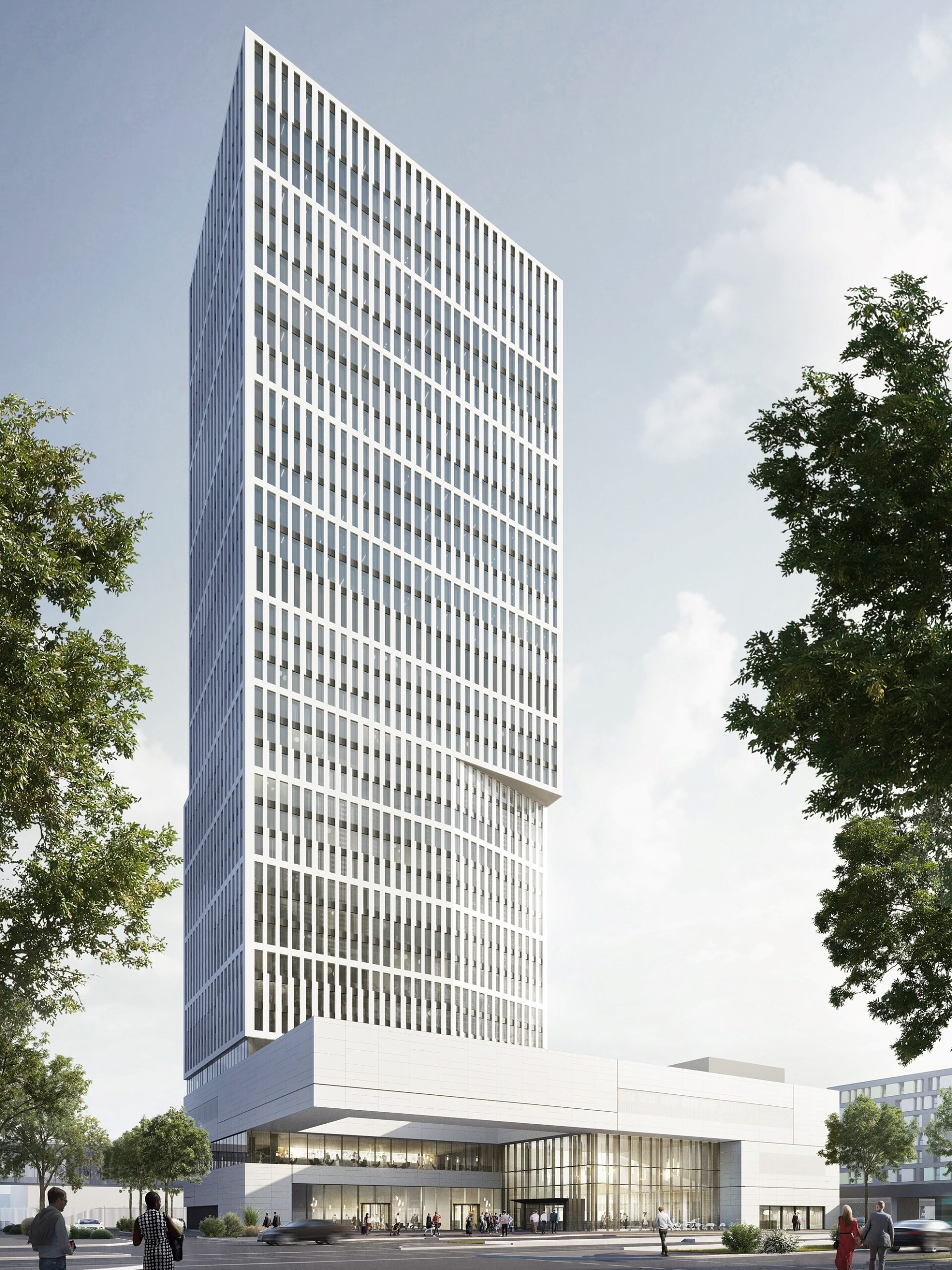 cyrus-moser-architekten-messeeingang-süd-sparda-bank-tower-hochhaus-frankfurt-europaviertel