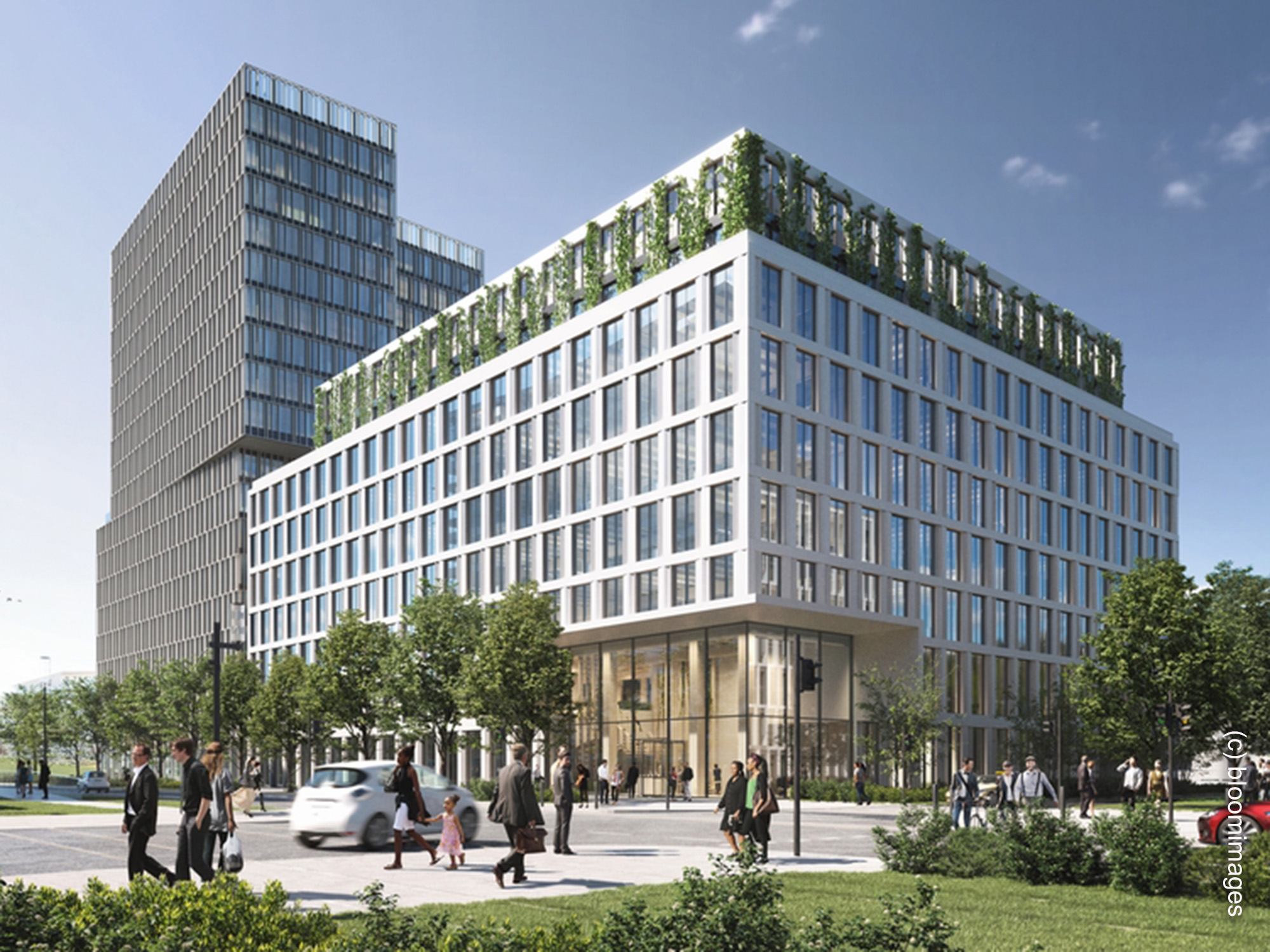 Timber Pioneer: erstes Holzhybridbürogebäude in Frankfurt soll im Sommer fertig werden