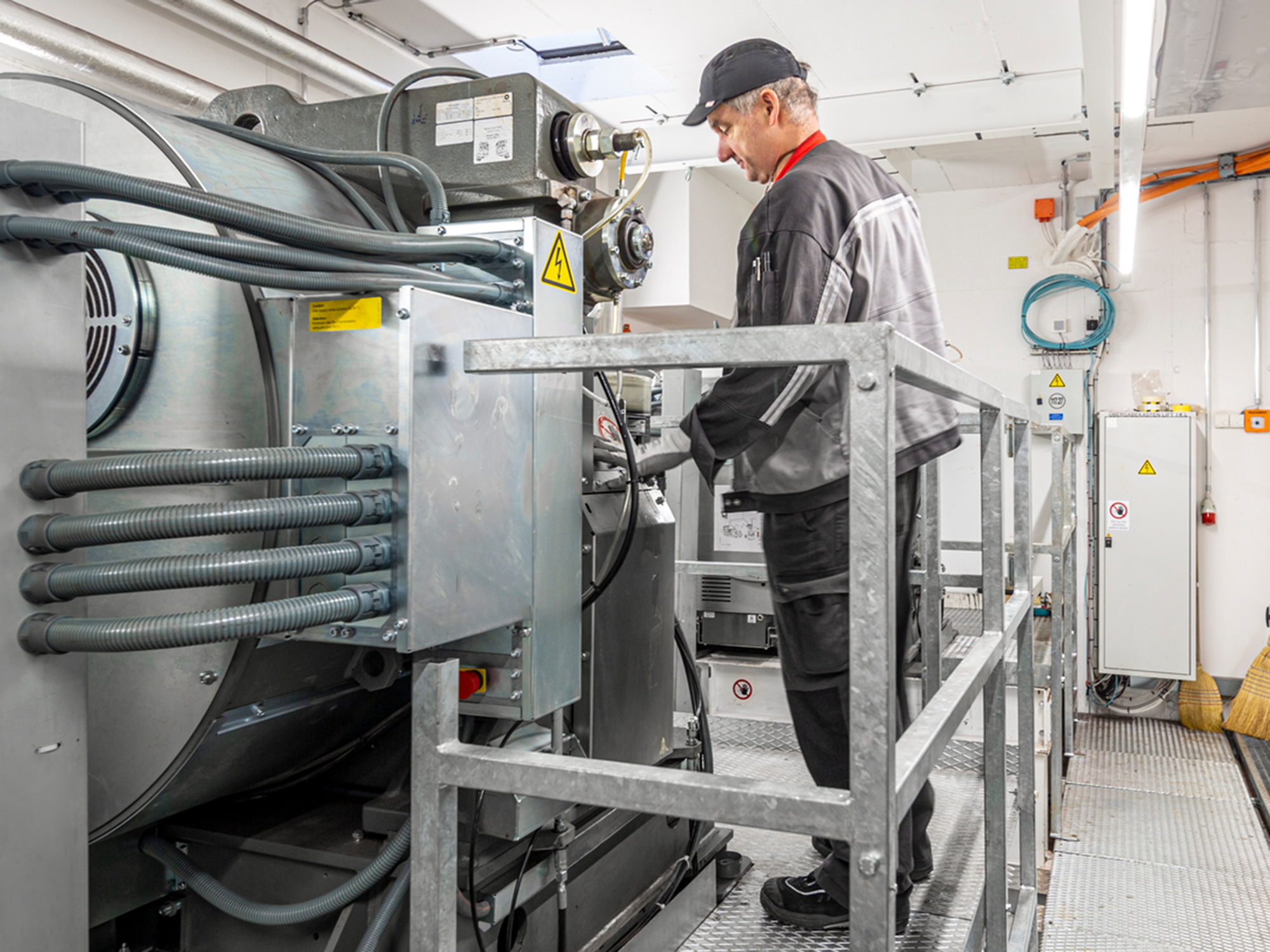 Maschinenraum - Aufzug - Schindler
