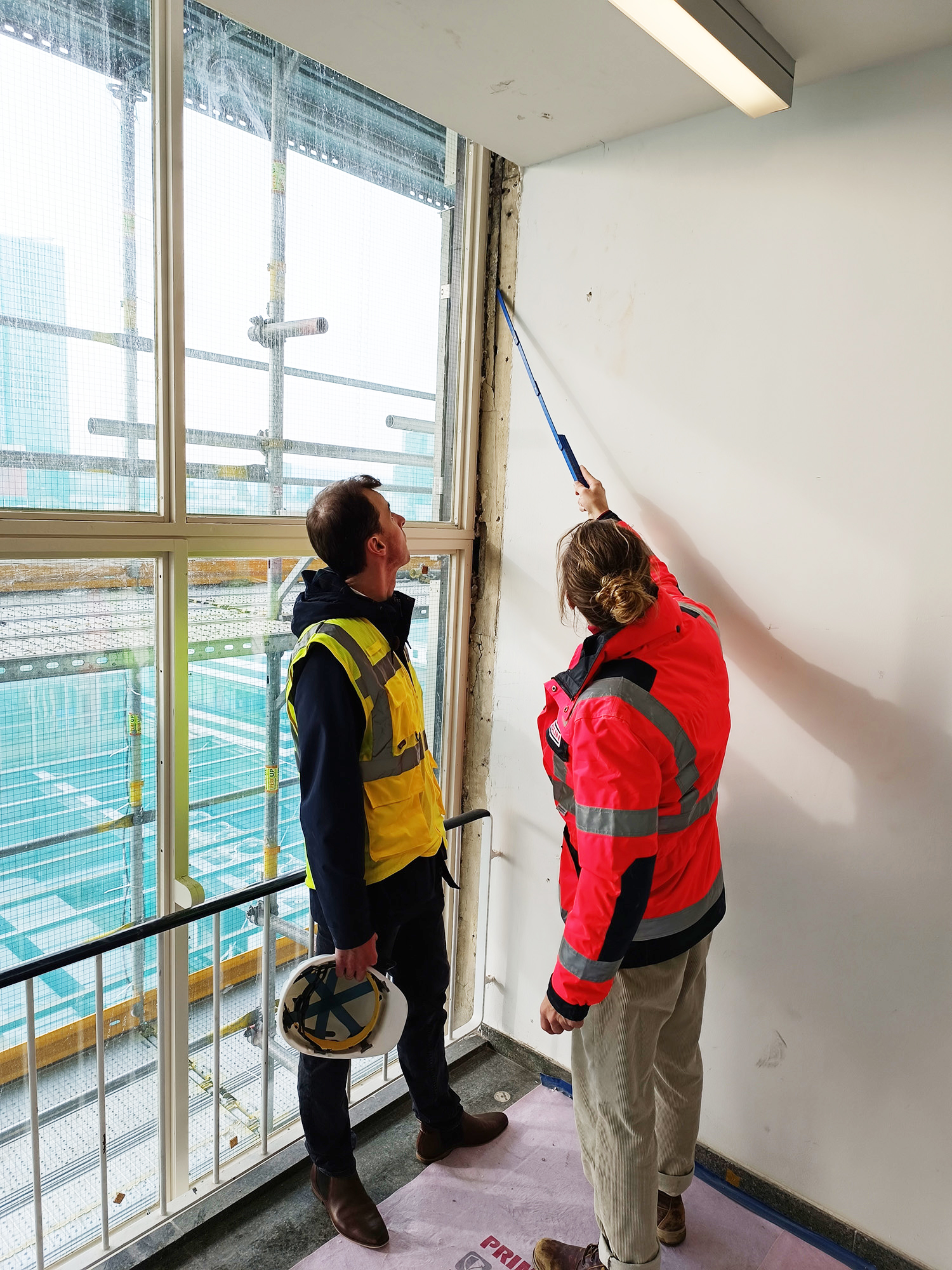 Bienenkorbhaus-Treppenhaus-Revitalisierung-Züblin-Johannes-Wall-Mark-Simon Bienenkorbhaus - Treppenhaus - Denkmalschutz - Revitalisierung - Züblin Strabag - Johannes - Wall - Mark - Simon