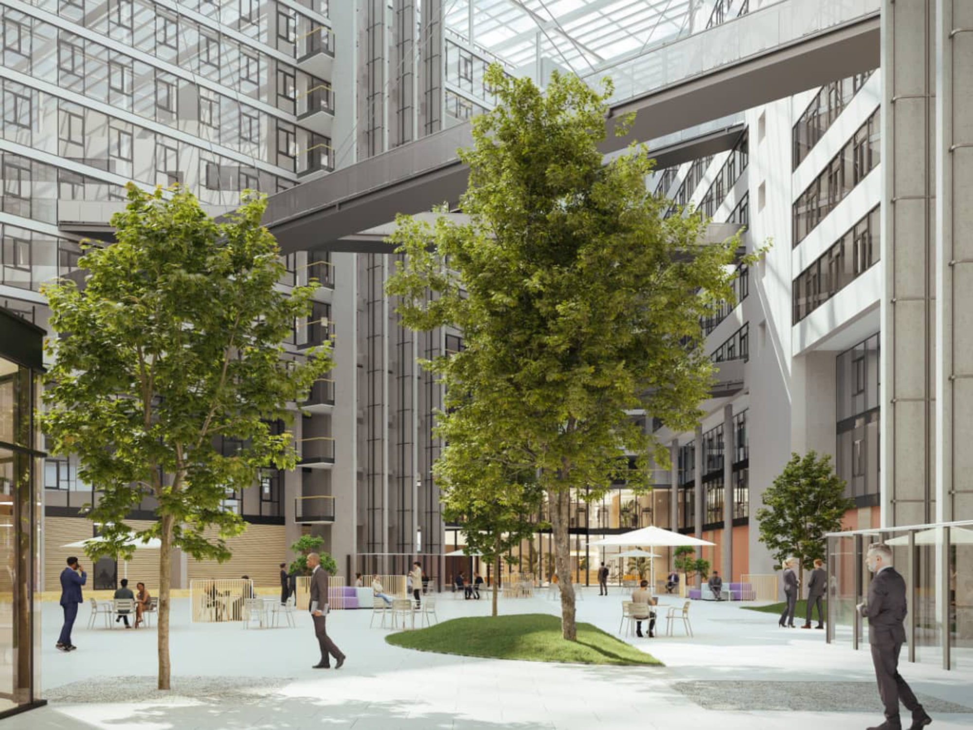 PRISMA - Rendering - Artrium - Niederrad - Sonar - Real - Estate - Concular