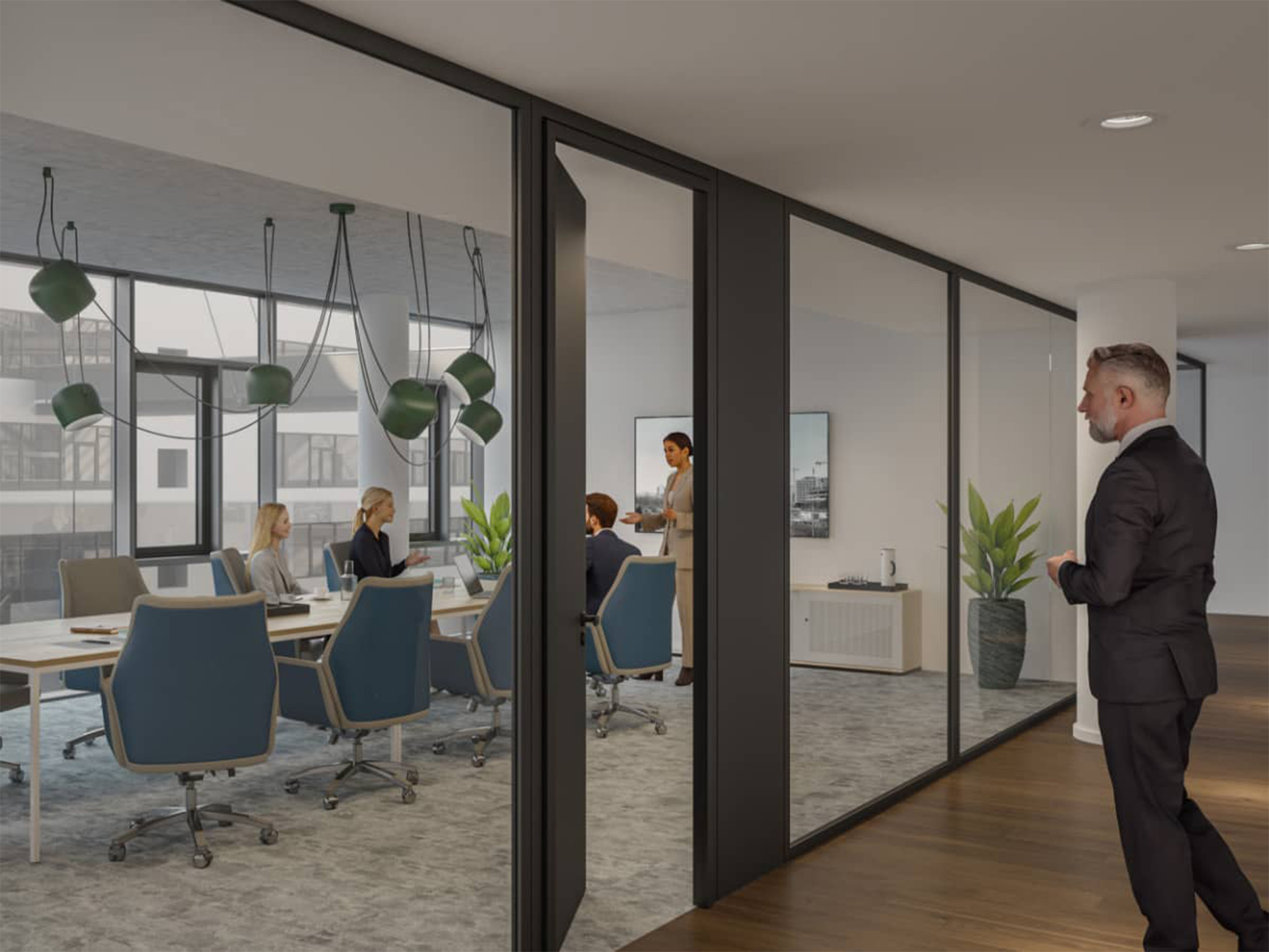 PRISMA - Rendering - Büro - Niederrad - Sonar - Real - Estate - Concular