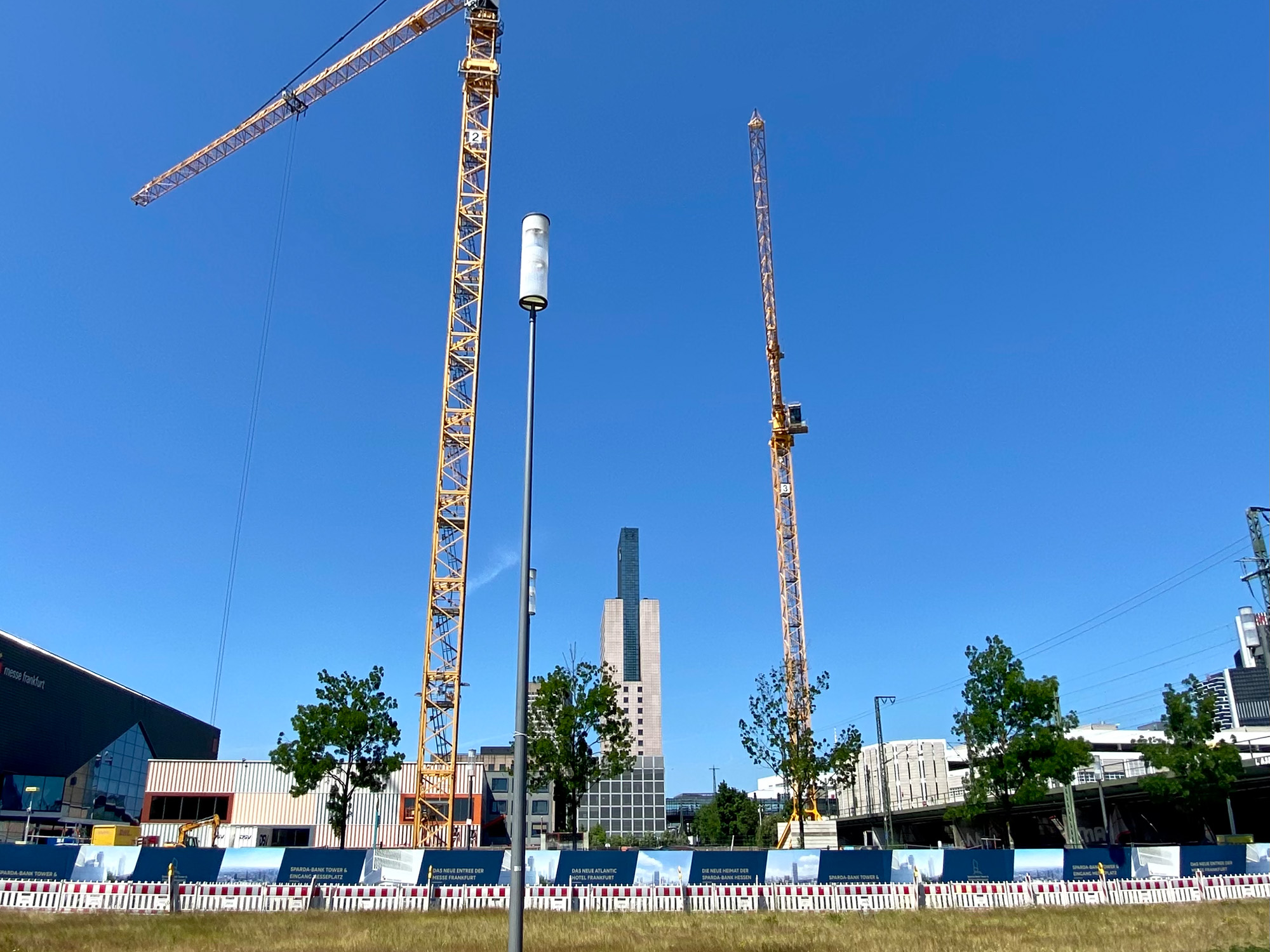 Baustelle - Europaviertel - Sparda - Bank - Hochhaus