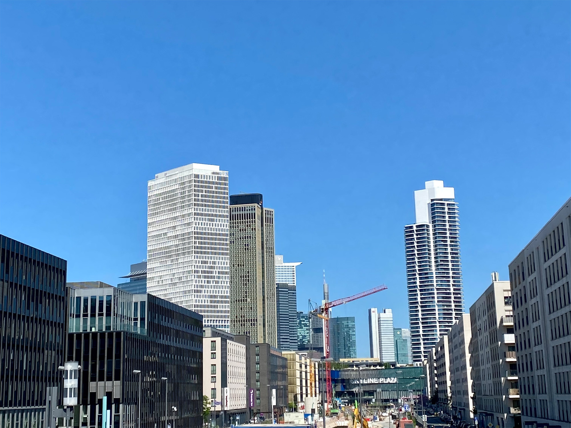 Europaviertel - Europaallee - Skyline - Plaza - Frankfurt