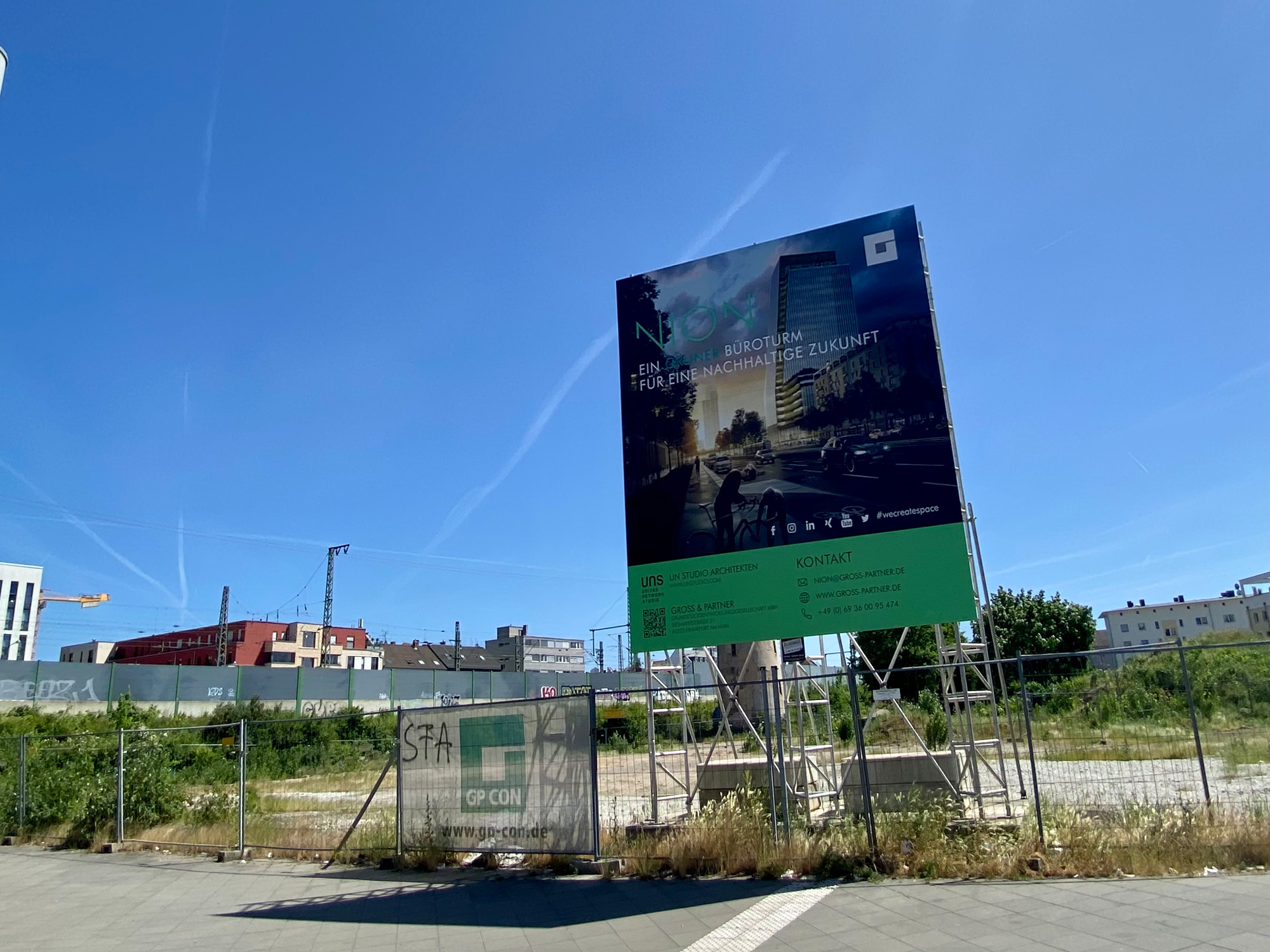 Grundstück - Europaviertel - Baustelle - Groß - und - Partner - Hochhaus