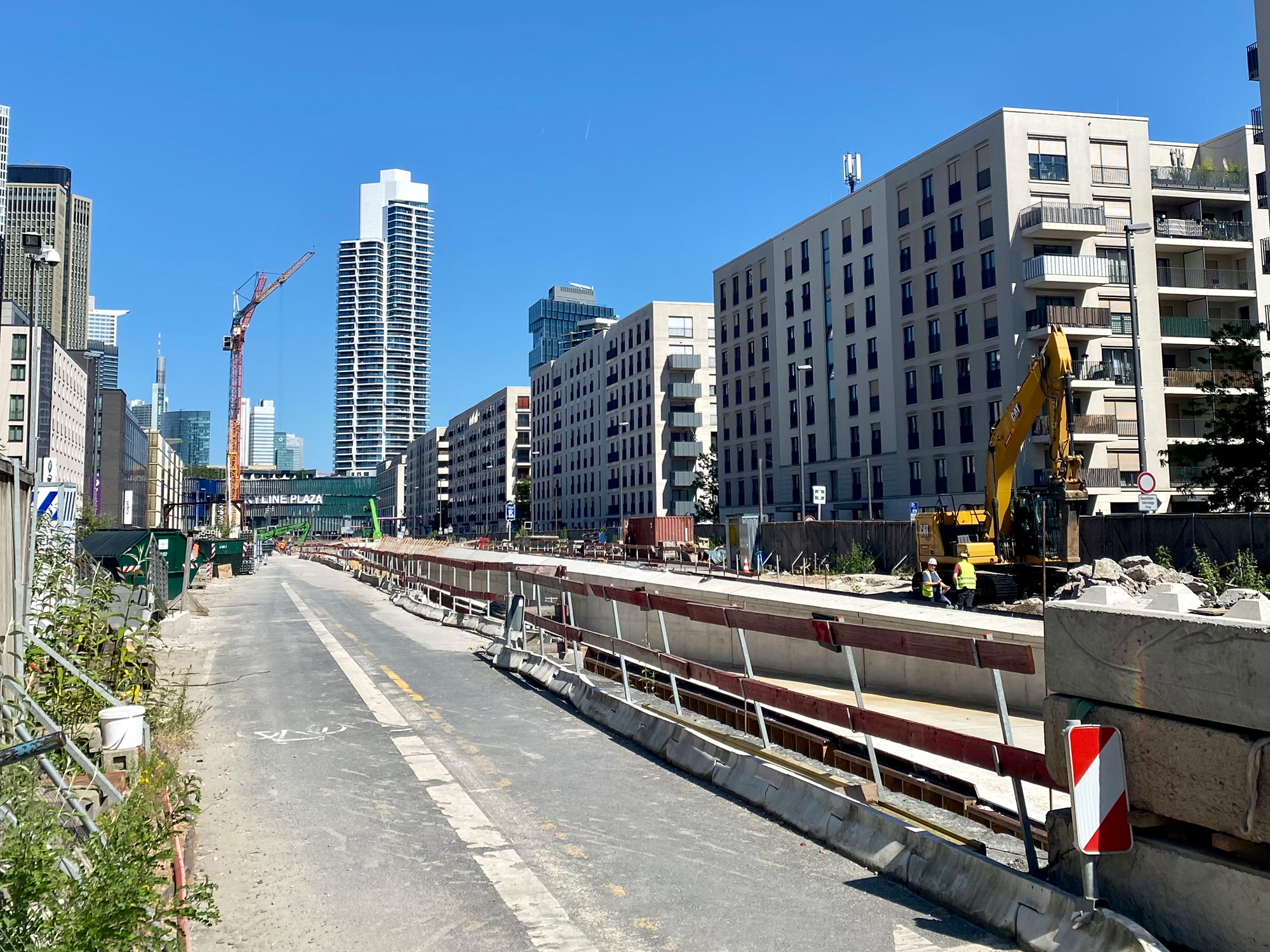 U-Bahn - Baustelle - Europaviertel - Europa - Allee