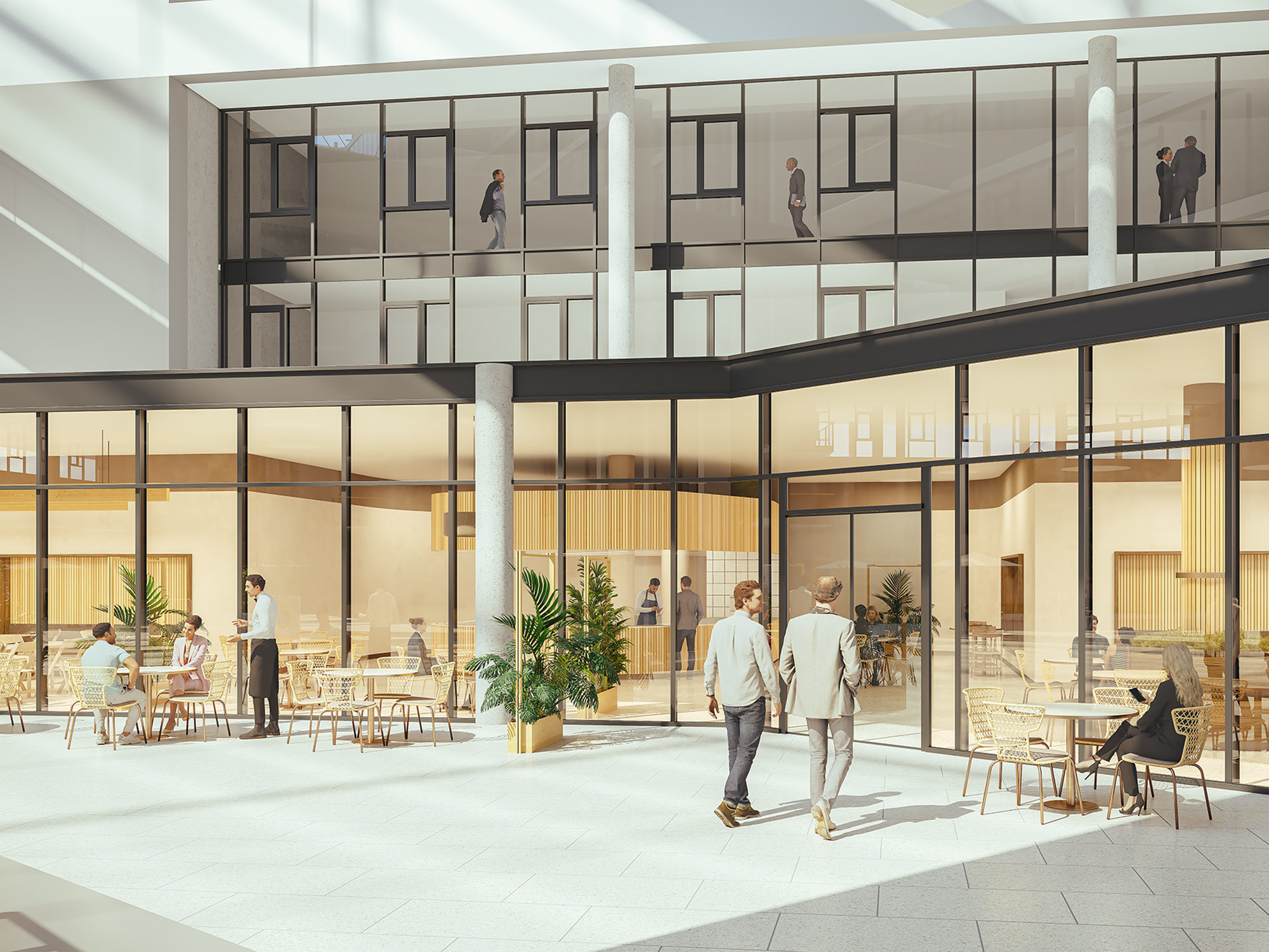 Prisma - Gastronomie - Atrium - Lyoner - Quartier