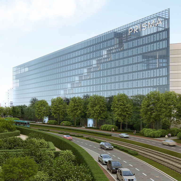 Neue Hochhäuser Frankfurt - Wolkenkratzer im Bau in Frankfurt am Main