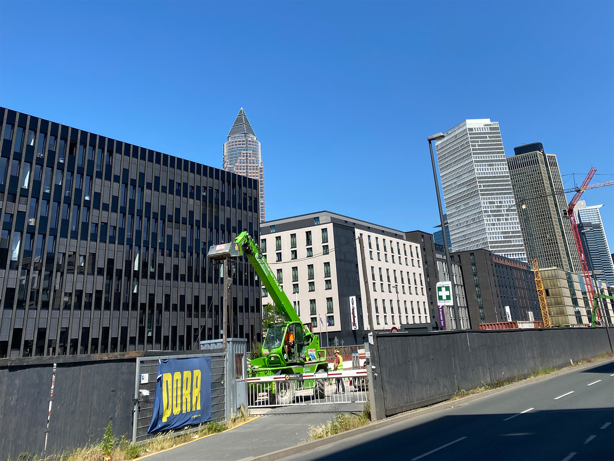 U-Bahn - U5 - Baustelle - Europaviertel - Frankfurt - Europa - Allee