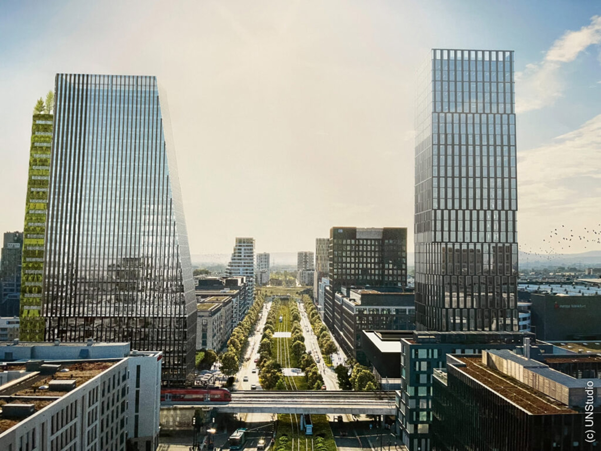 NION - Visualisierung - Frankfurt - Europaviertel - Hochhaus