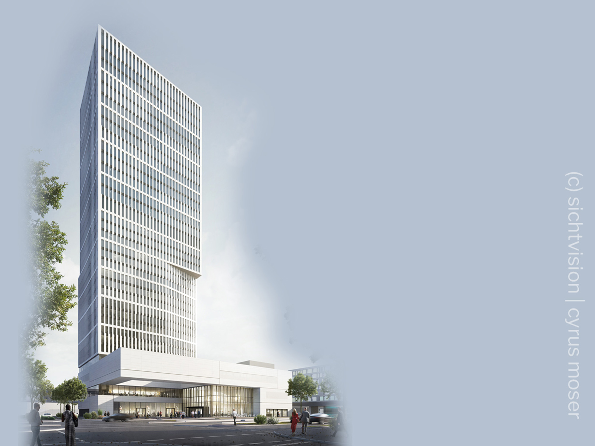 Sparda - Bank - Tower - FFM - Frankfurt - Europaviertel - Hochhaus