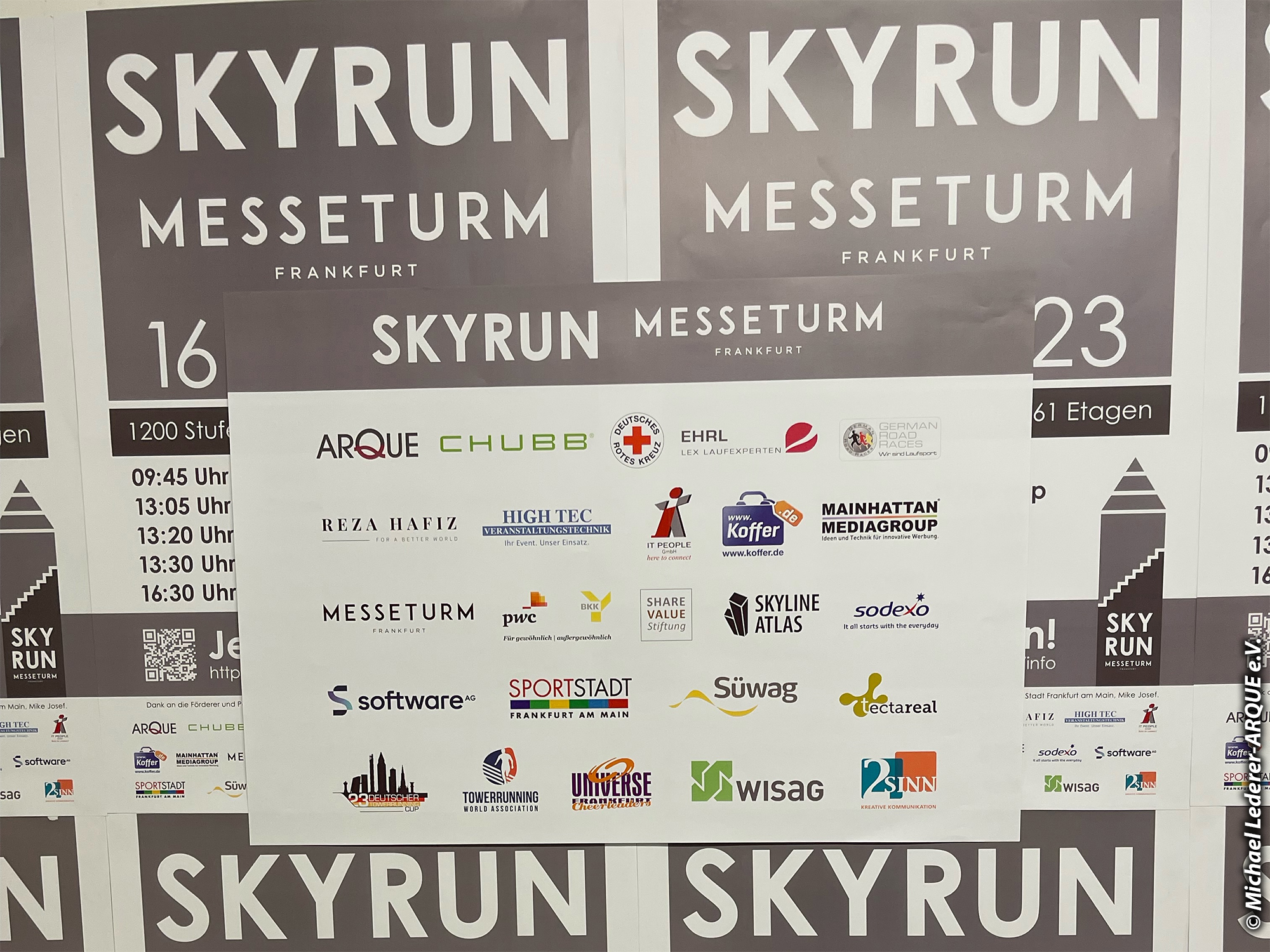 SkyRun - Frankfurt - Messeturm - Hochhaus