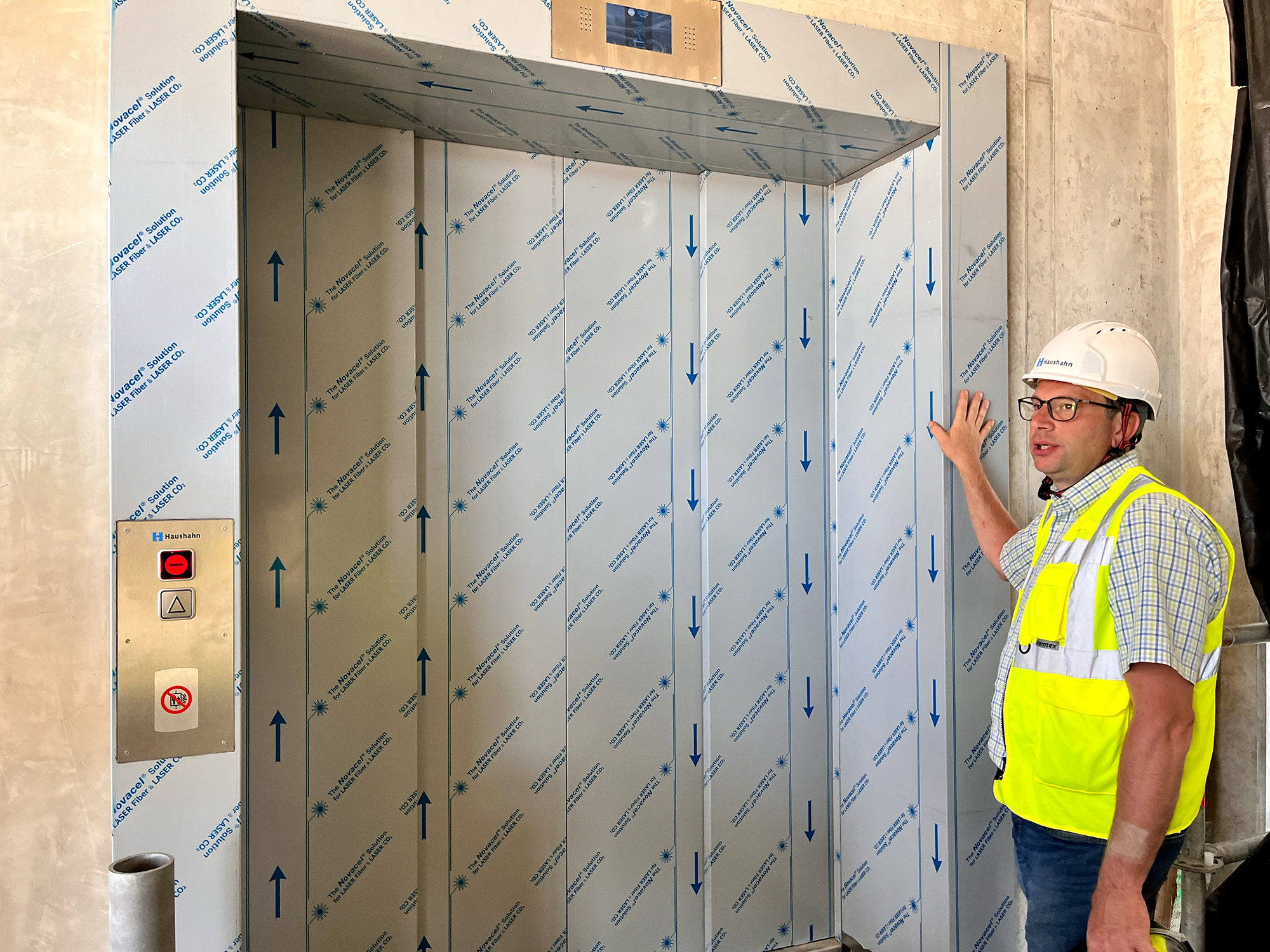 lebert - schindler - haushahn - aufzüge - frankfurt - flughafen - terminal - 3