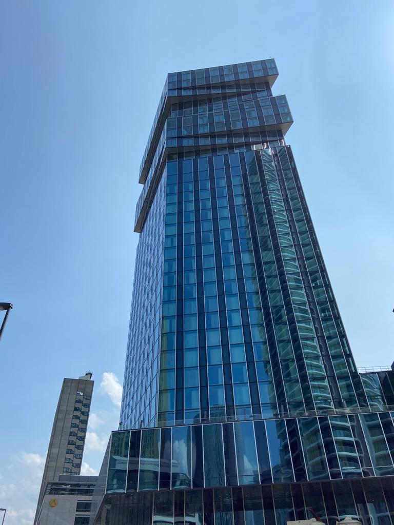 THE SPIN am Güterplatz alle 31 Stockwerke vermietet SKYLINE ATLAS