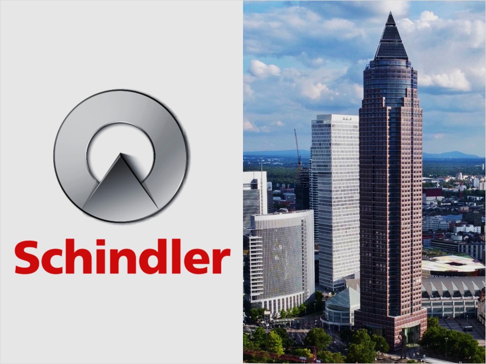 Update im Messeturm: Modernisierung der Aufzugsanlagen von Schindler