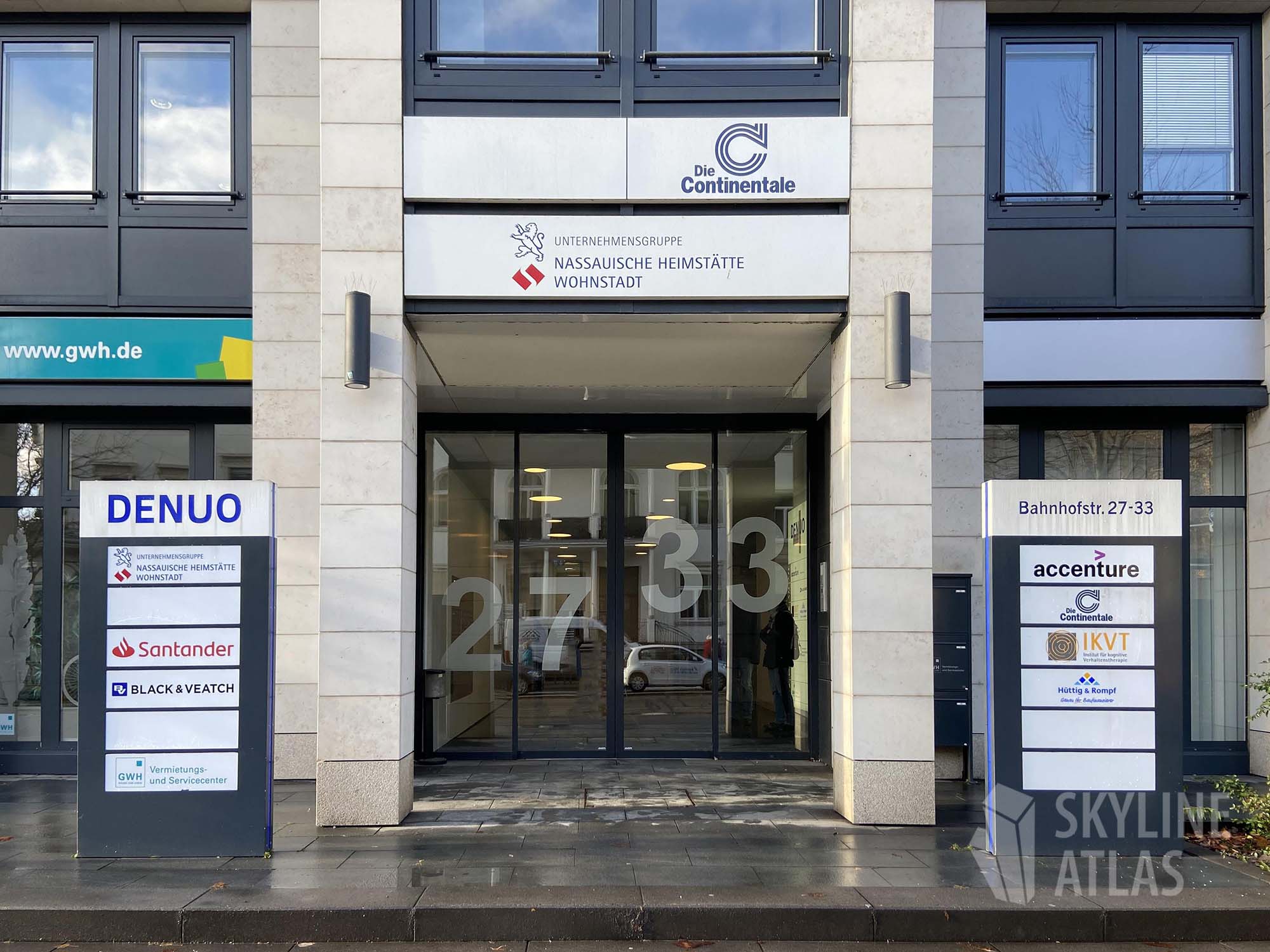 Bahnhofstraße 27 - Wiesbaden - Büro - Gewerbe - Büroflächen