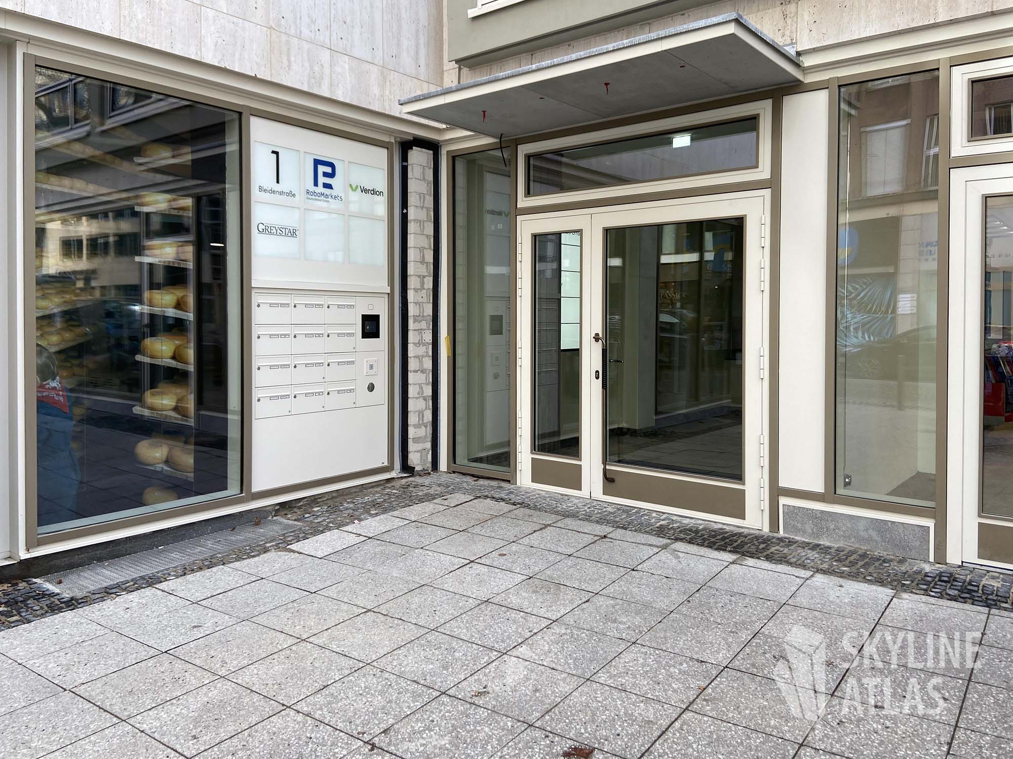 Bleidenstraße 1 - Büro Bleidenstraße 1 - Frankfurt am Main - Innenstadt - Büroimmobilie