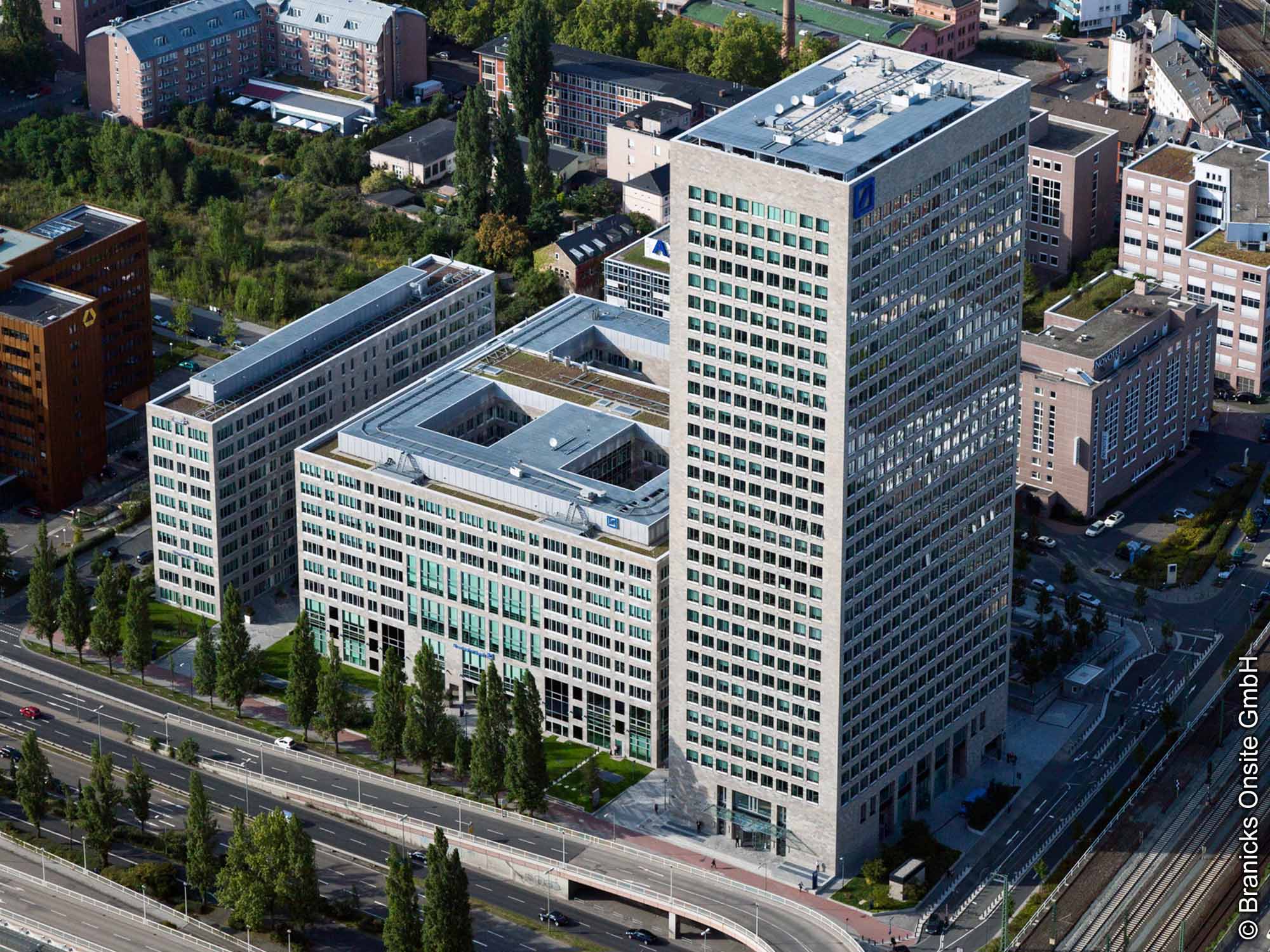 IBC - Frankfurt - Hochhaus - Büro - Branicks - Luftaufnahme - Aerial View