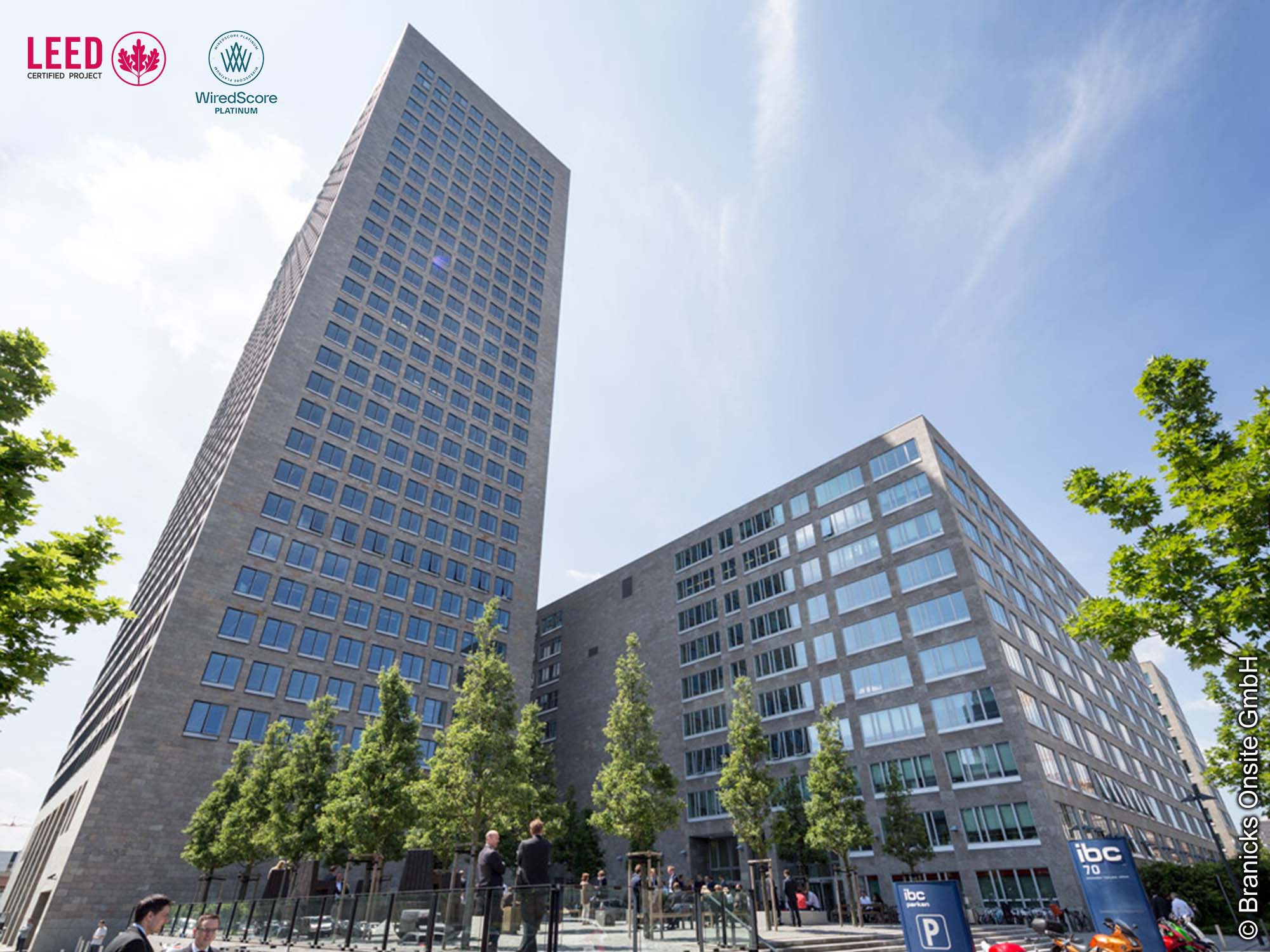 IBC Frankfurt - LEED - WiredScore - Zertifizierung - Modernes Bürohochhaus