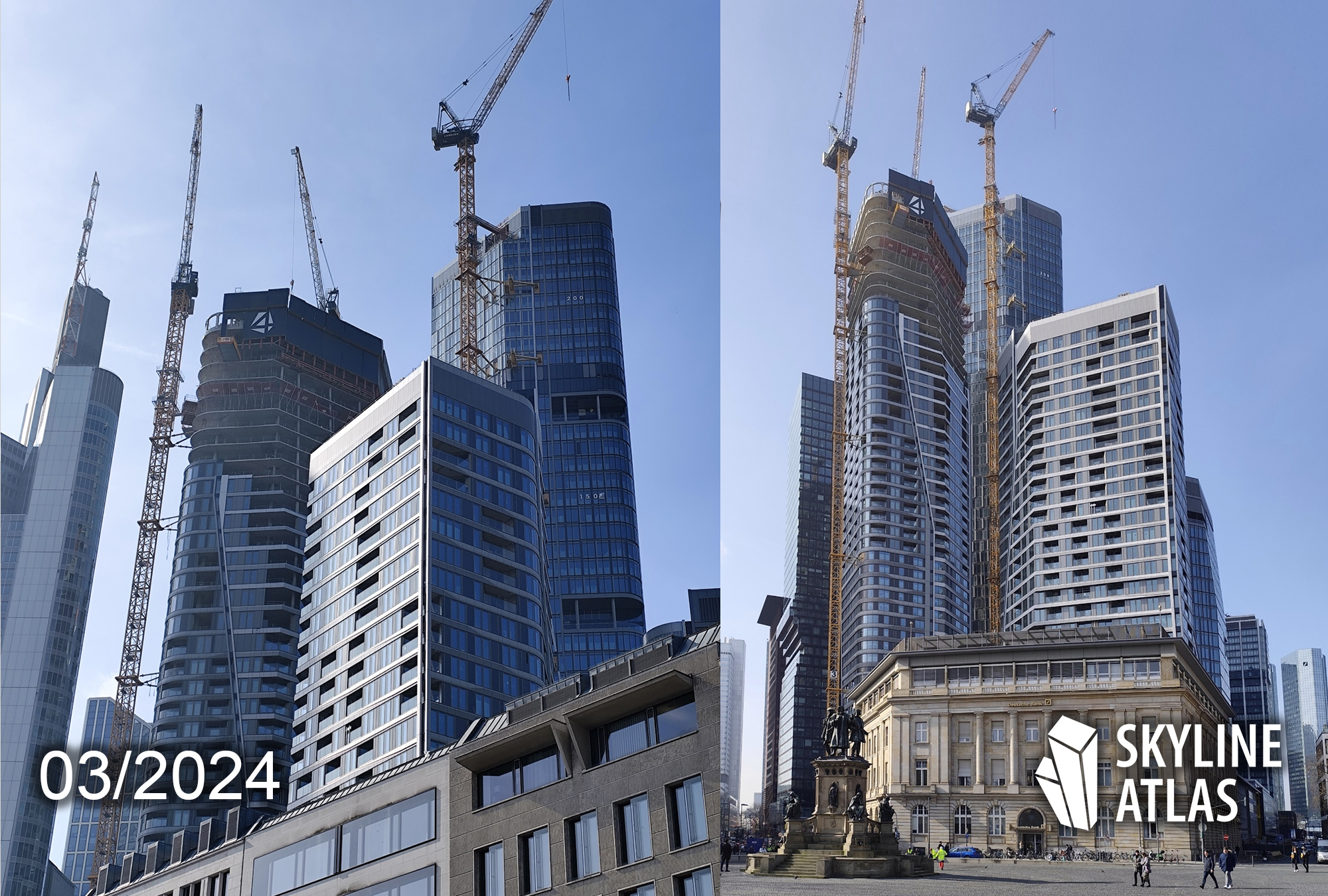 FOUR-Frankfurt-Baustelle-2024-Skyline FOUR - Frankfurt - Baustelle - 2024 - Skyline