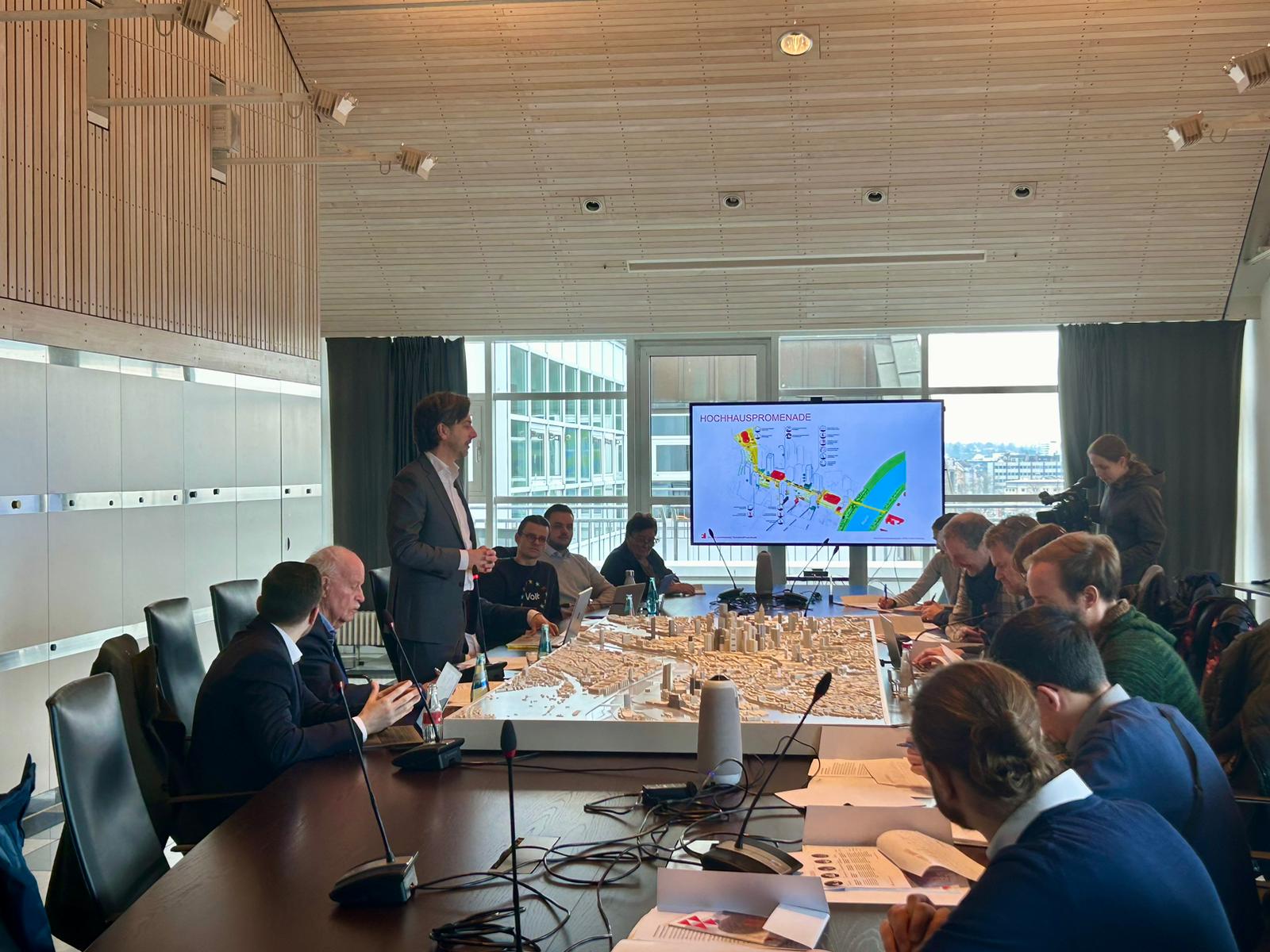 Pressekonferenz Hochhausentwicklungsplan Vorstellung 2024