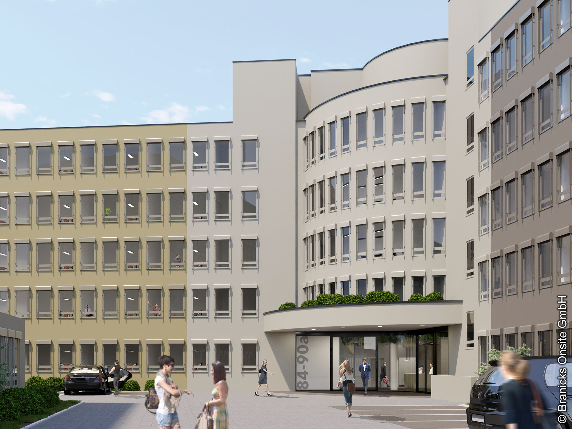 VIS A VIS - Eschborn - Gebäude 2 - Frankfurter Straße 90a - Bürogebäude - Branicks Onsite GmbH - Frankfurt