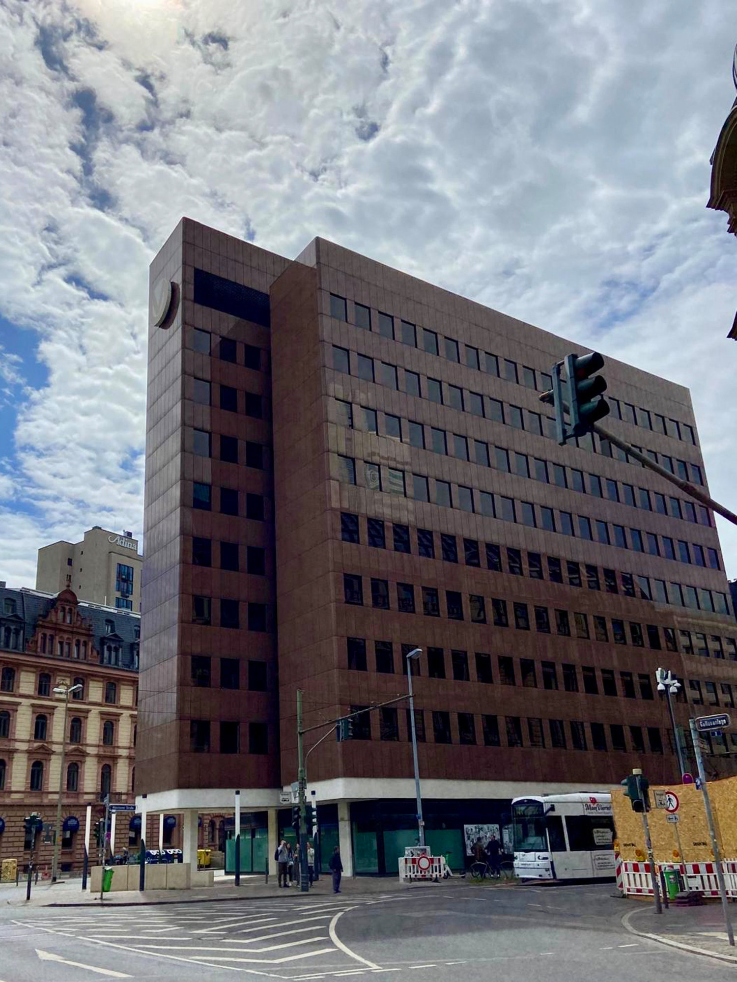 Gallusanlage - Hochhausrahmenplan - Bestandsgebäude