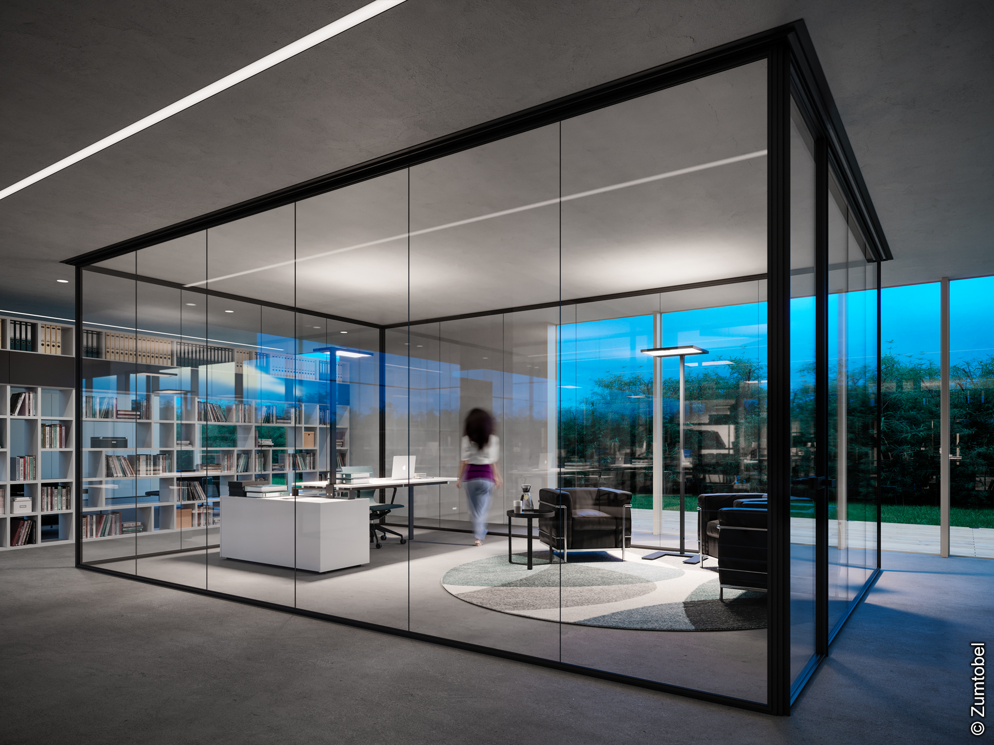 Zumtobel-Licht-Bürofläche-ARTELEA Zumtobel - Lichtlösungen - Büro - ARTELEA