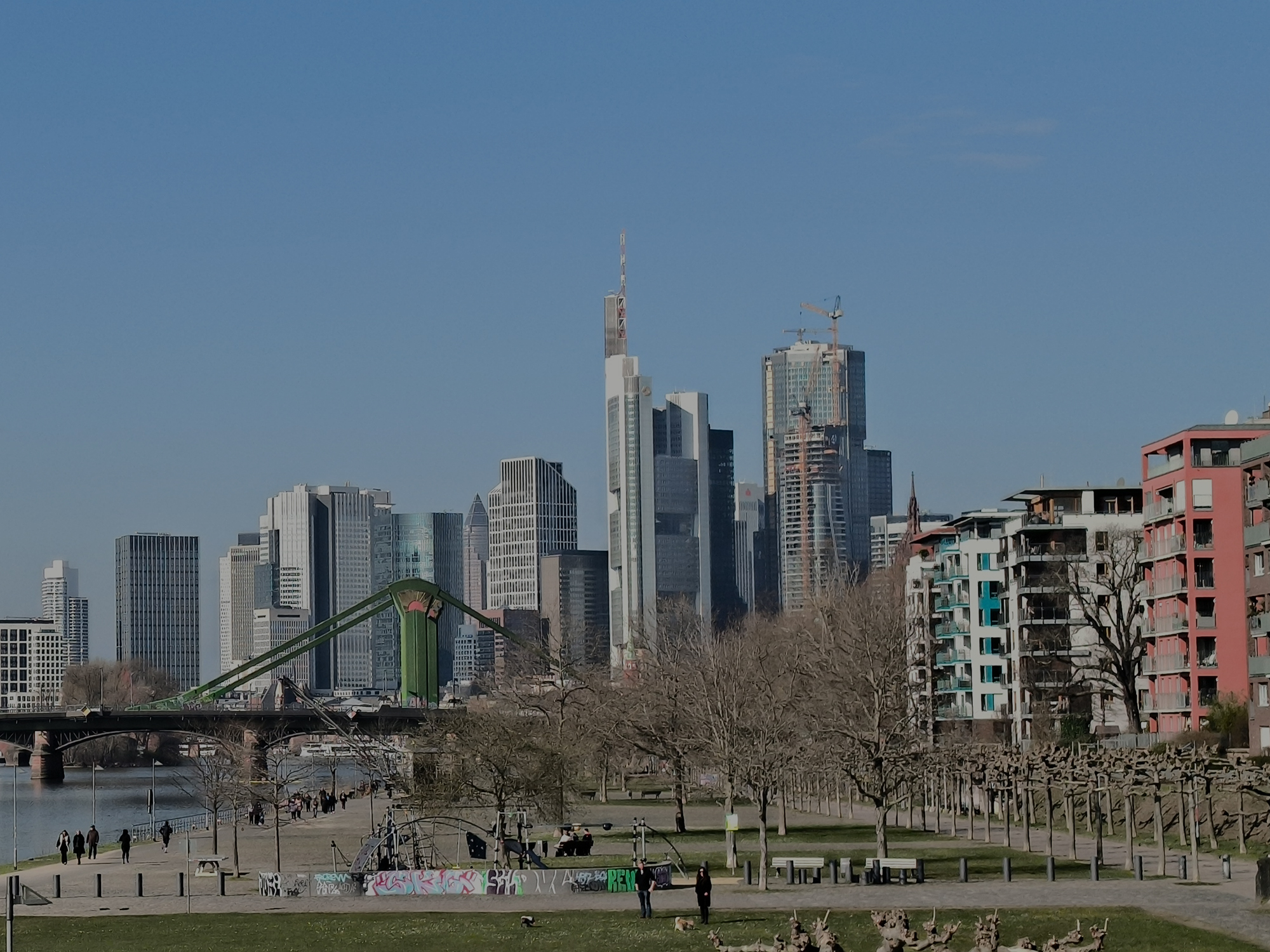 Skyline - Ostend - FOUR - Commerzbank - Tower - Grand - Tower - Hochhaeuser