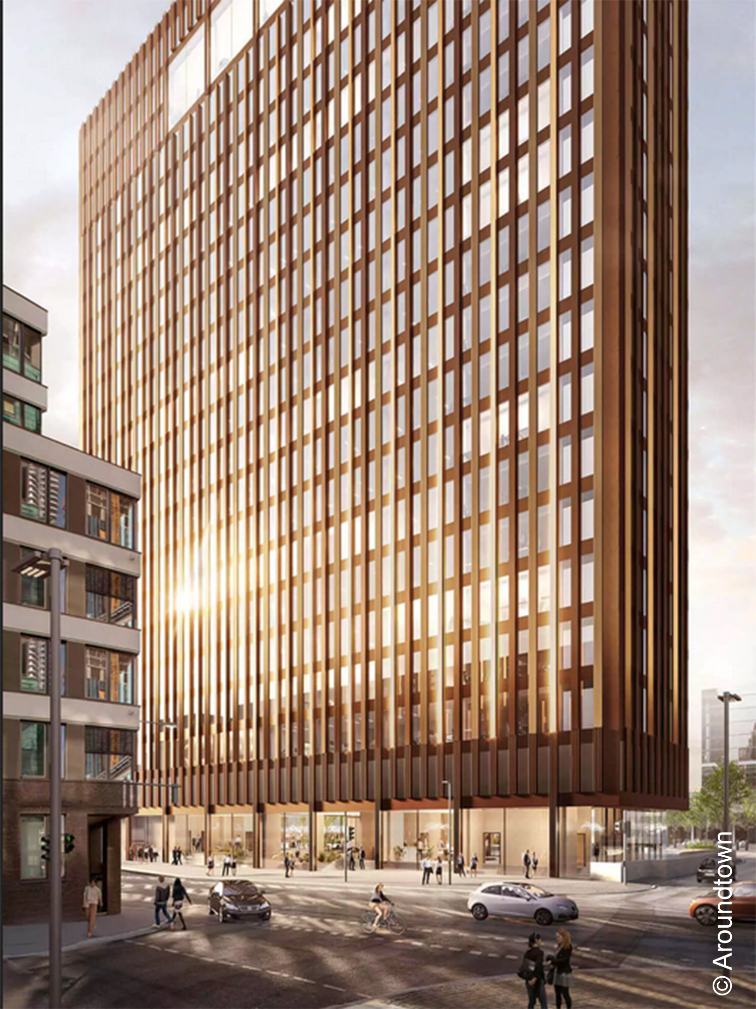 The - Adam - ATC - Aroundtown - Blackolive - Hafenstraße - Hochhaus