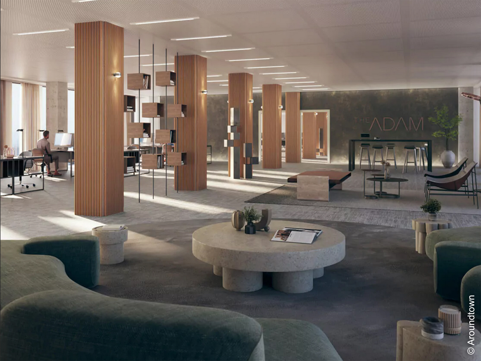 The - Adam - ATC - Aroundtown - Blackolive - Office - Open - Space