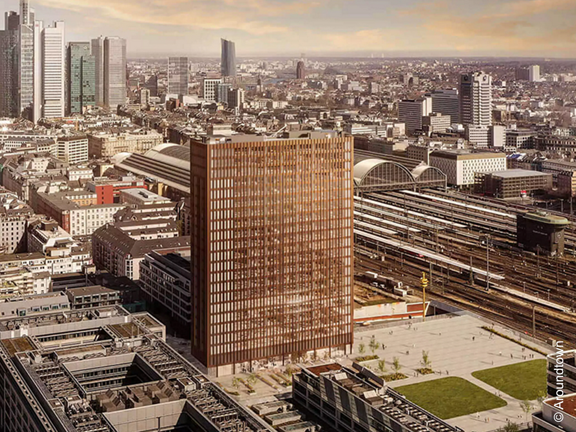 Aus dem Posthochhaus entsteht THE ADAM