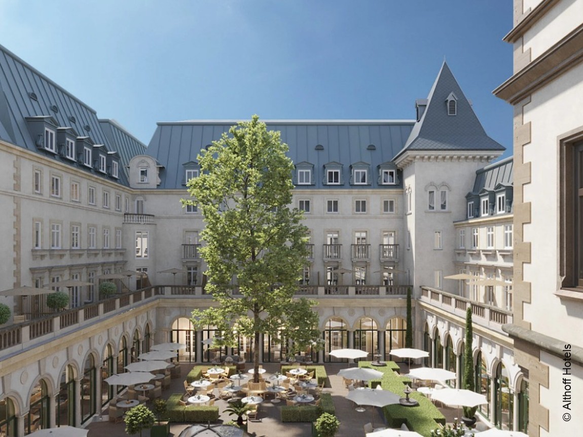 Aus dem Hotel Villa Kennedy wird The Florentin im Sommer 2025