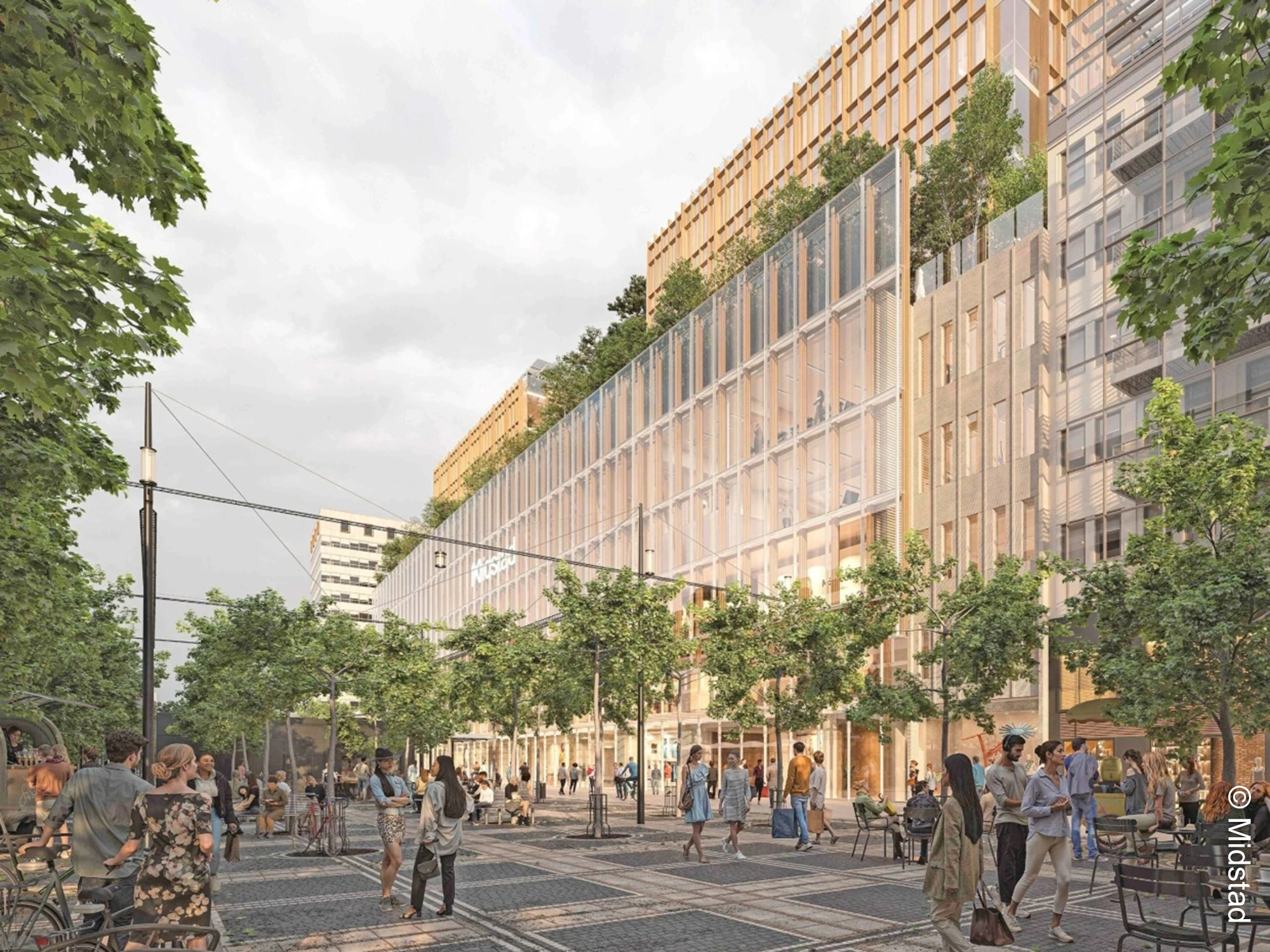 Kaufhaus von Peek & Cloppenburg wird Multi-Use-Zentrum